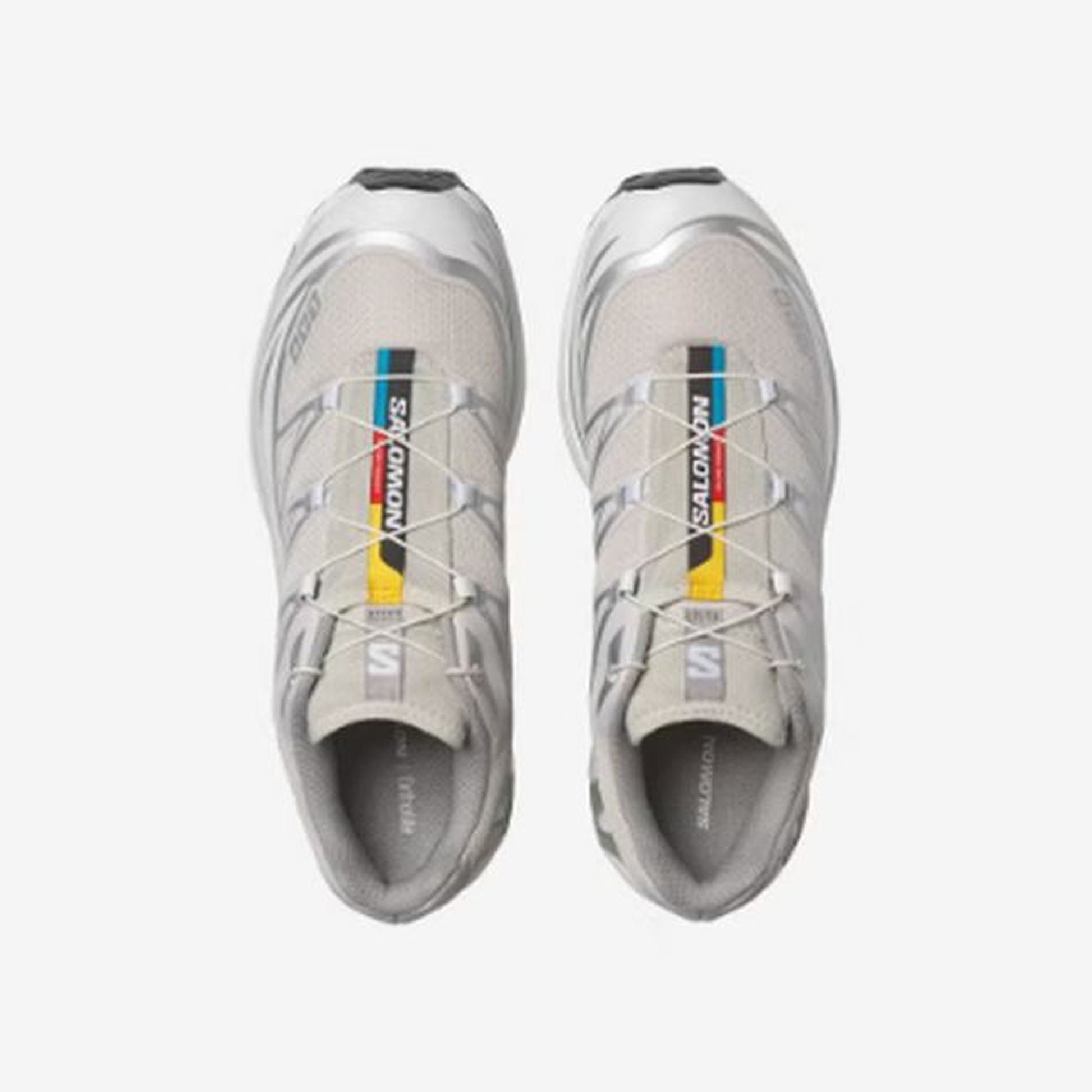 Salomon XT-6 - top or pair view - Light Grey