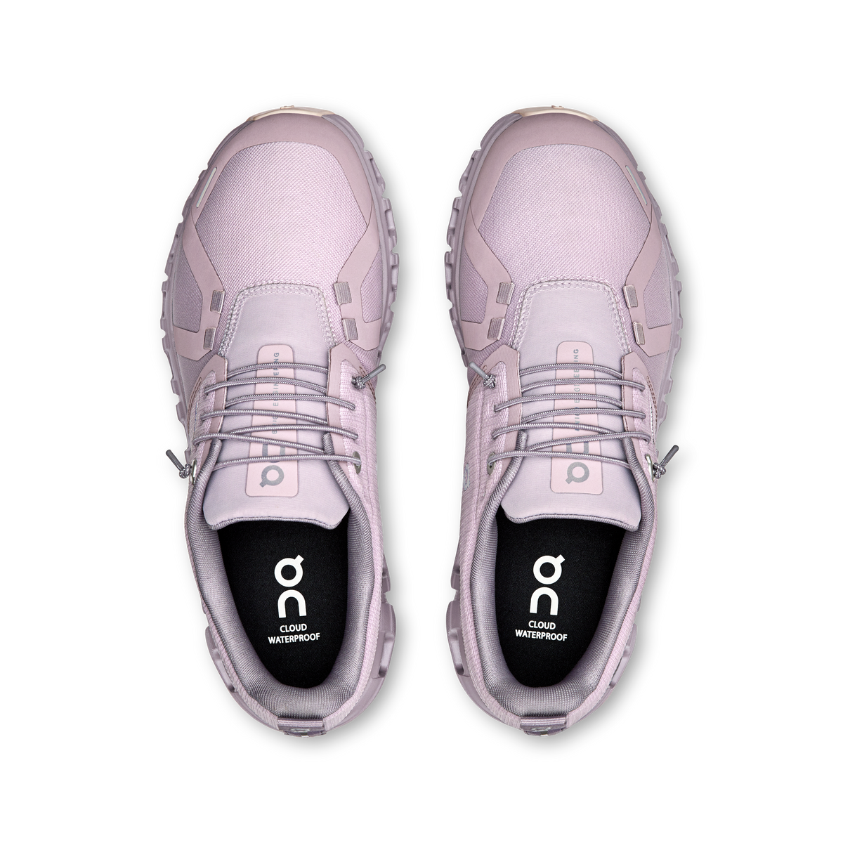 On Cloud 6 Waterproof Women product view 2 — Mauve | Zinc