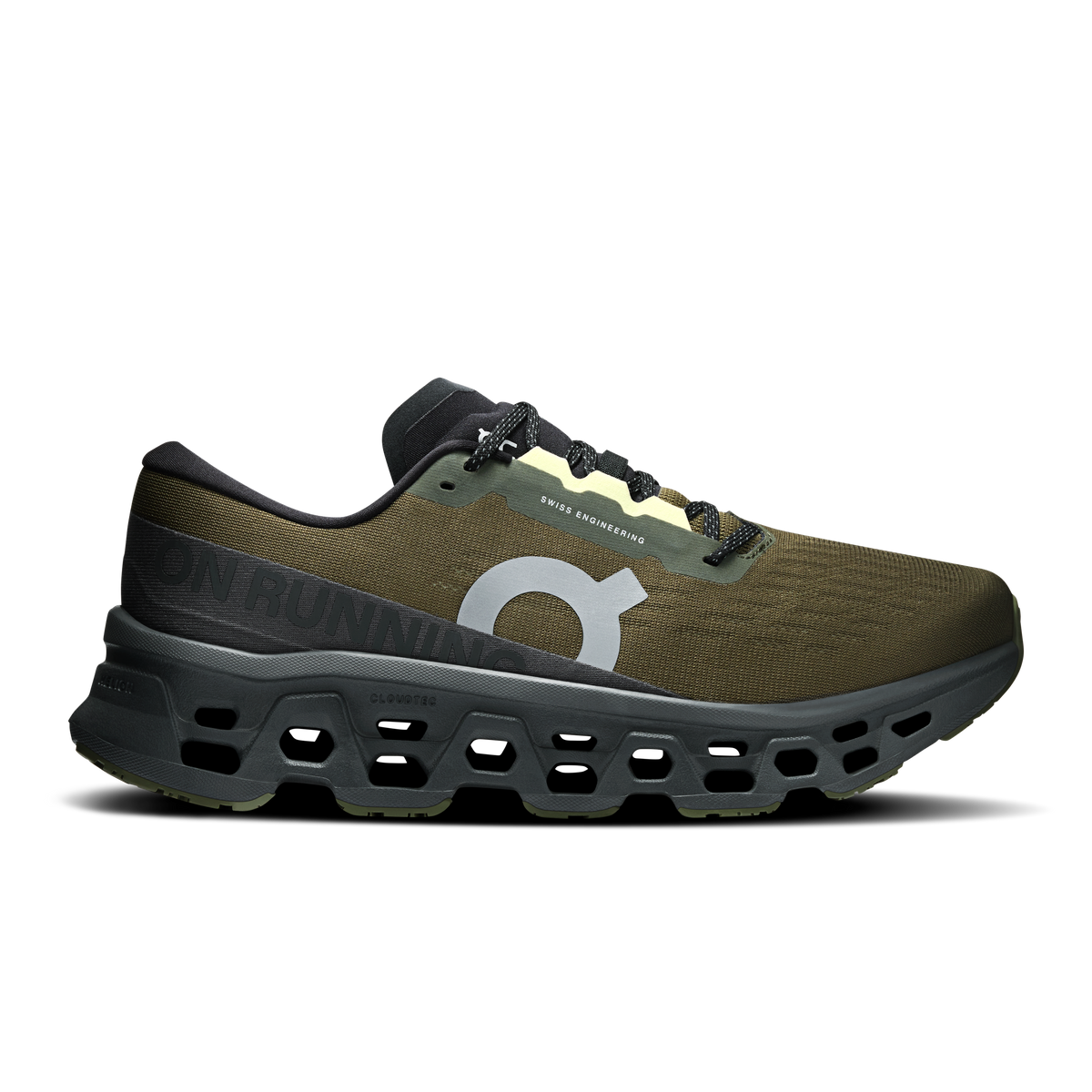 On Cloudmonster 3 Men product view 1 — Olive | Eclipse