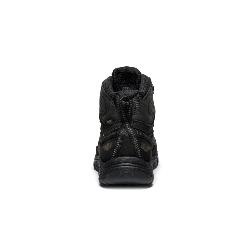 KEEN Targhee IV Waterproof Hiking Boot Men product view 5 — Triple Black