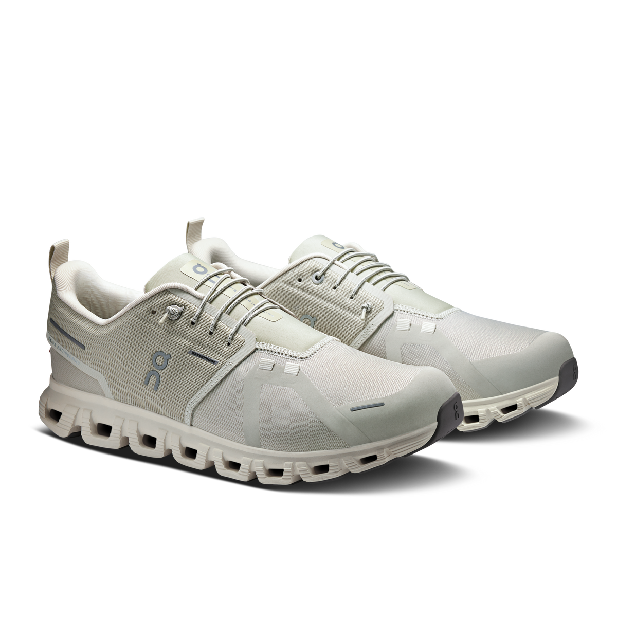 On Cloud 6 Waterproof Men product view 6 — Pelican | Ghost