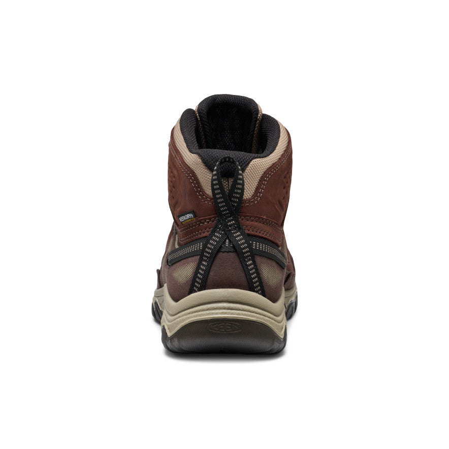 KEEN Targhee IV Waterproof Hiking Boot Men product view 5 — Java/Brindle
