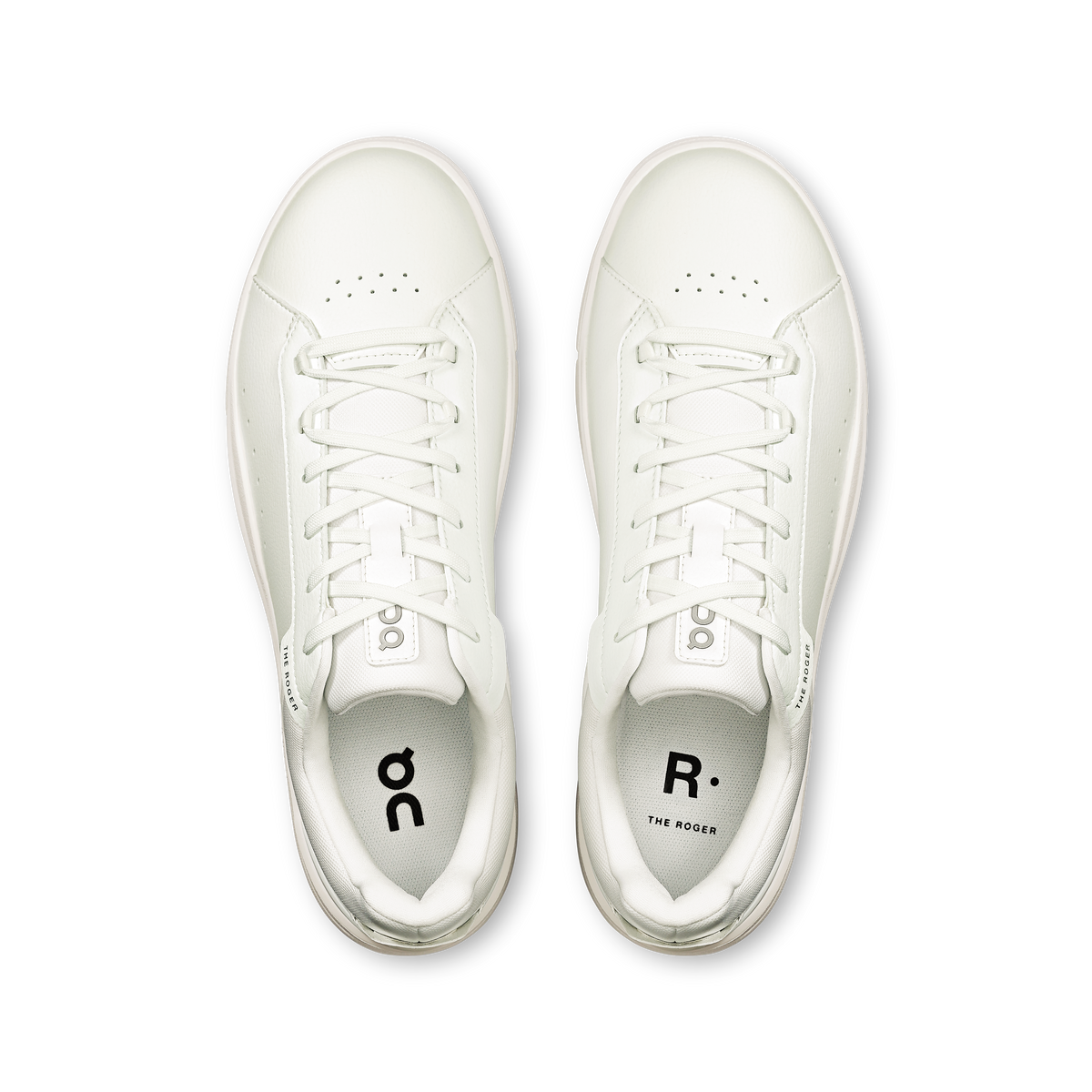 On THE ROGER Advantage Men product view 2 — White | White