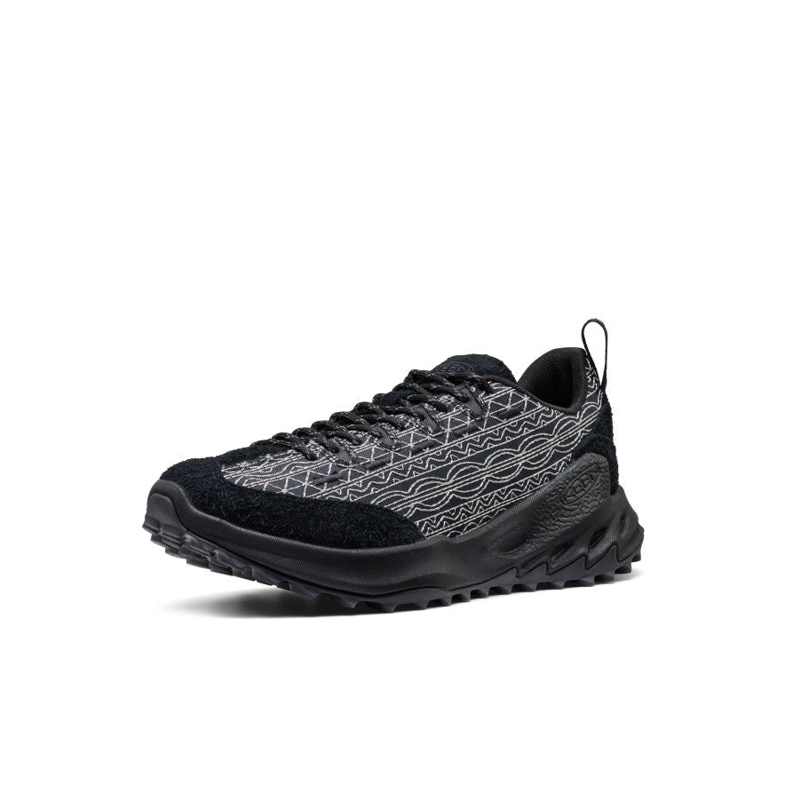 KEEN Jasper Zionic 18 East Sneaker Men product view 3 — Black/Black