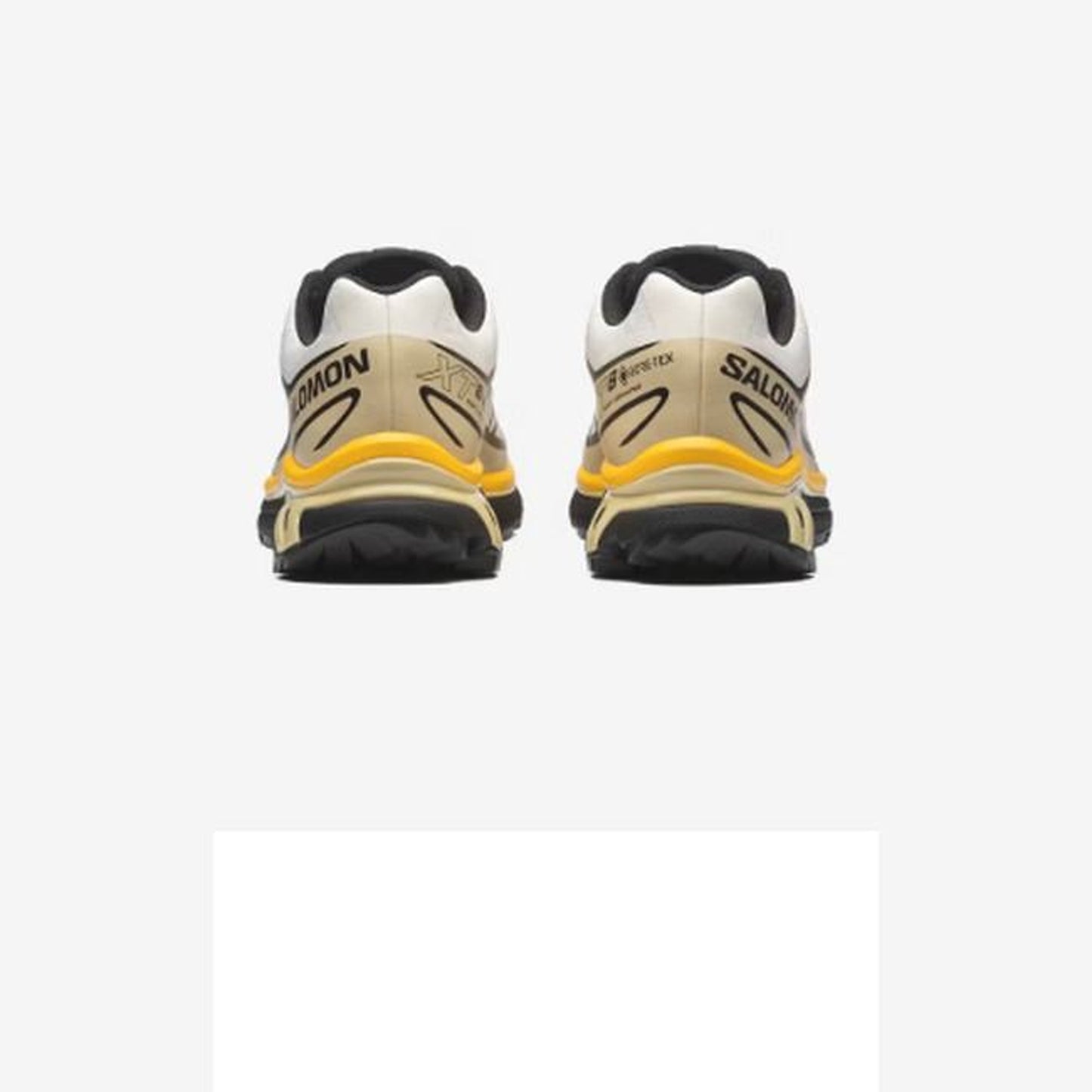 Salomon XT-6 GORE-TEX - rear or lifestyle view - Yellow
