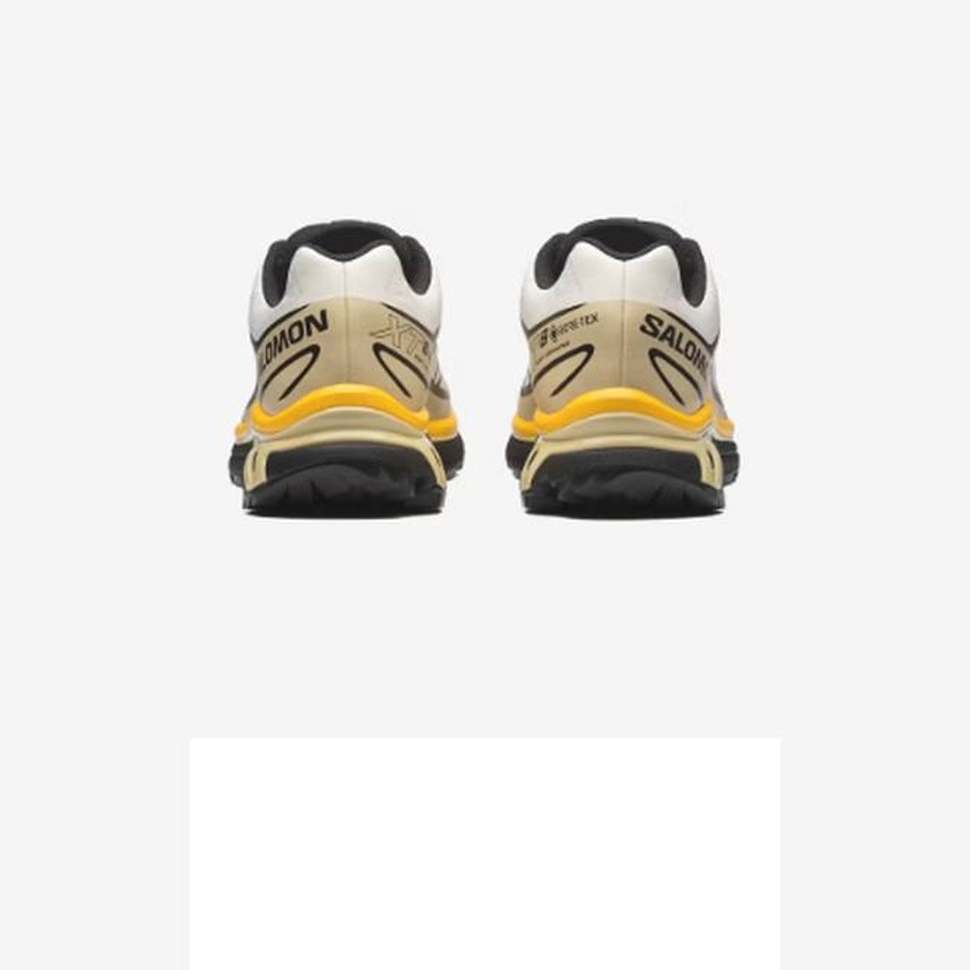Salomon XT-6 GORE-TEX - rear or lifestyle view - Yellow