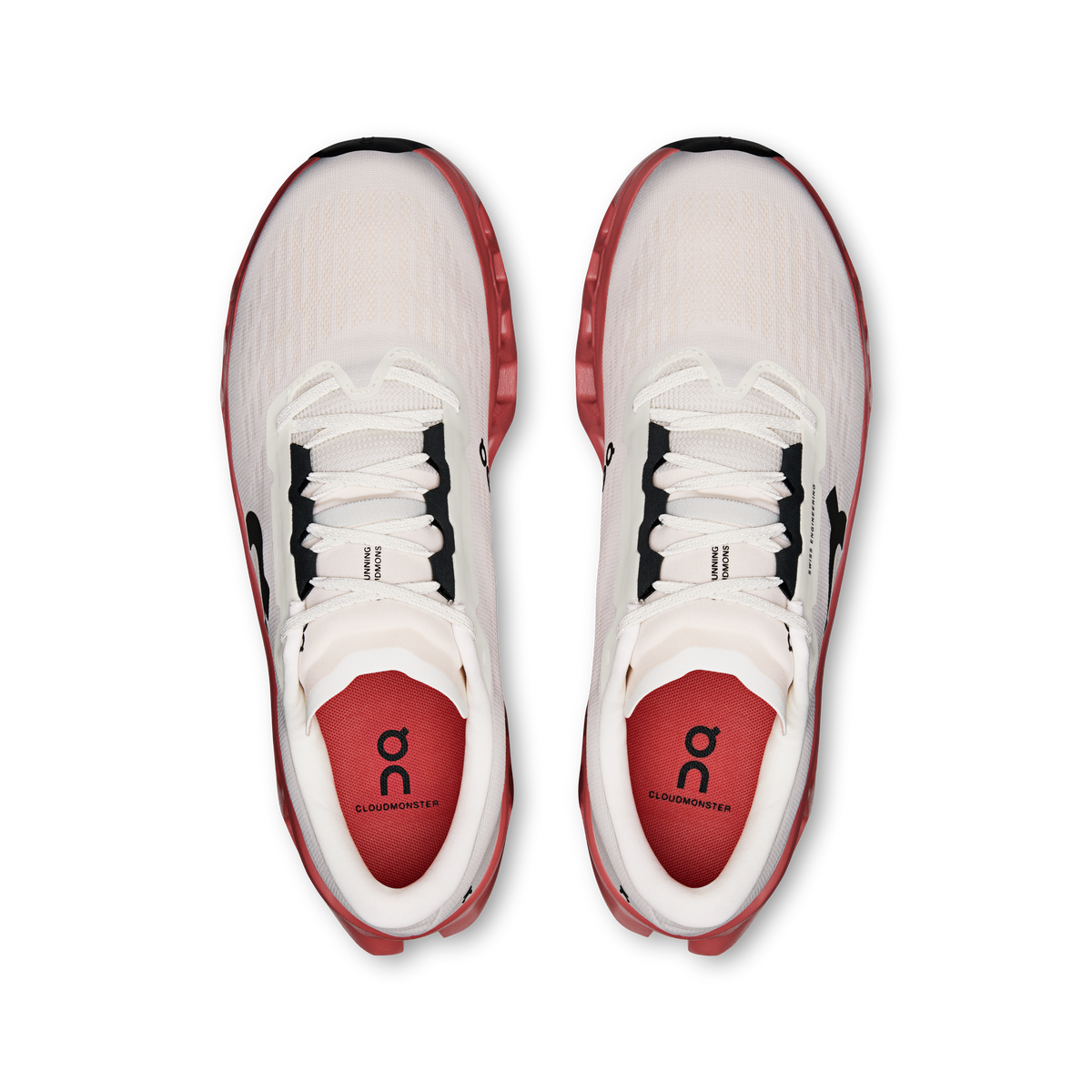 On Cloudmonster 3 Men product view 2 — Ivory | Dustrose
