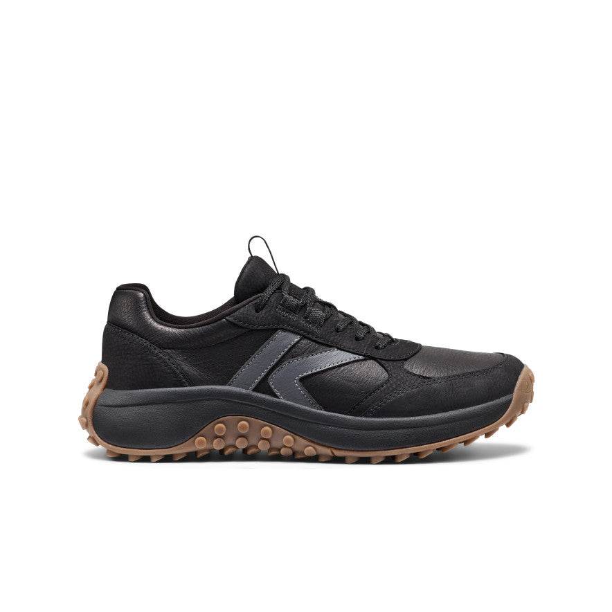 KEEN KS86 Leather Sneaker Men product view 1 — Black