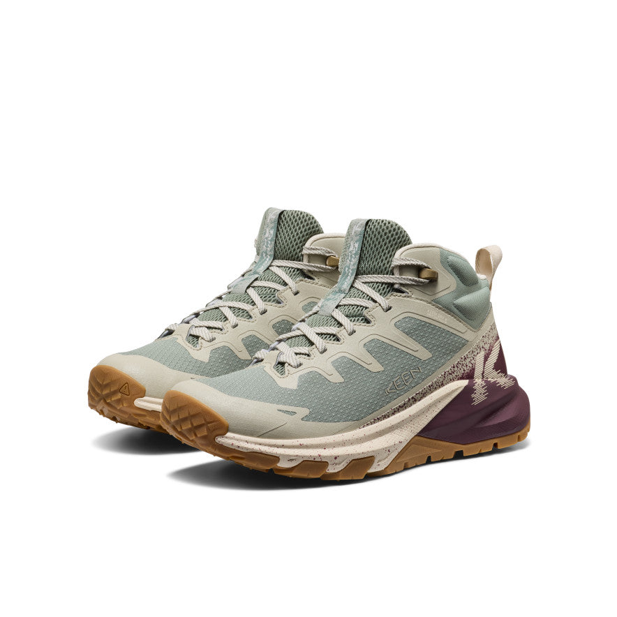 KEEN Targhee Apex Waterproof Hiking Boot Women product view 2 — Lily Pad/Fig