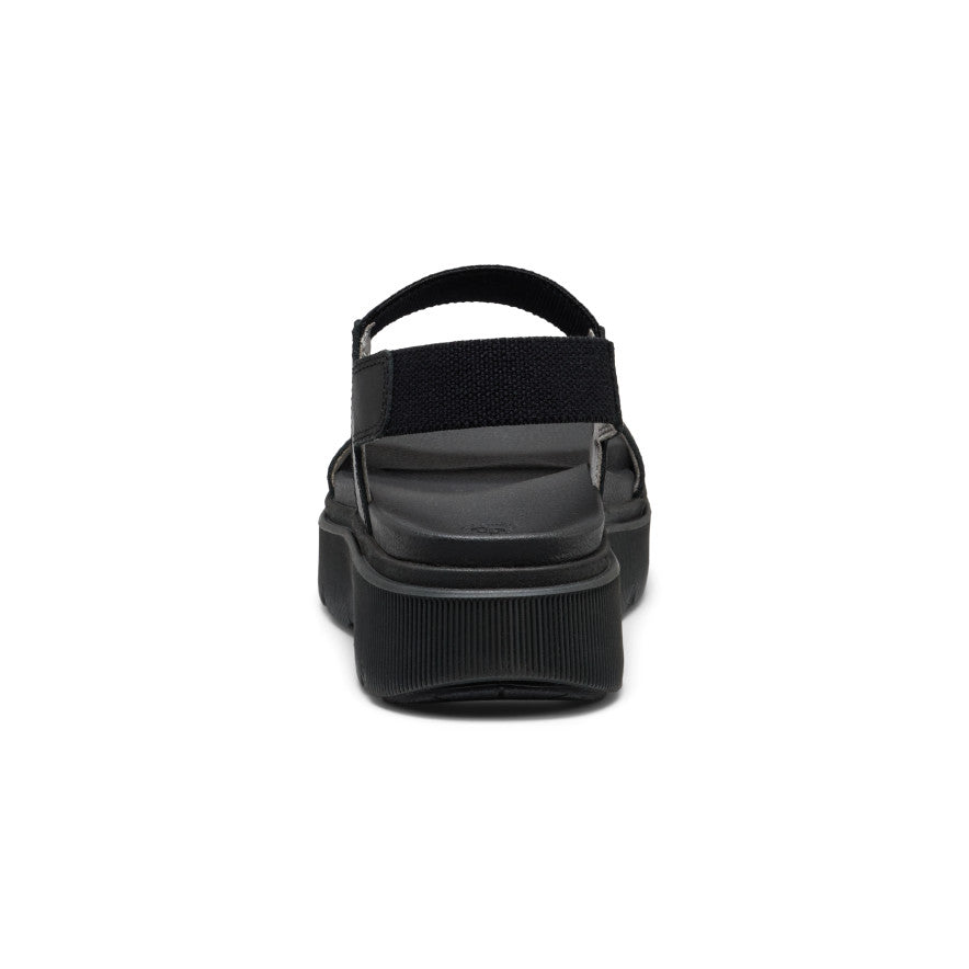 KEEN Elle Mila Backstrap Sandal Women product view 5 — Black/Black