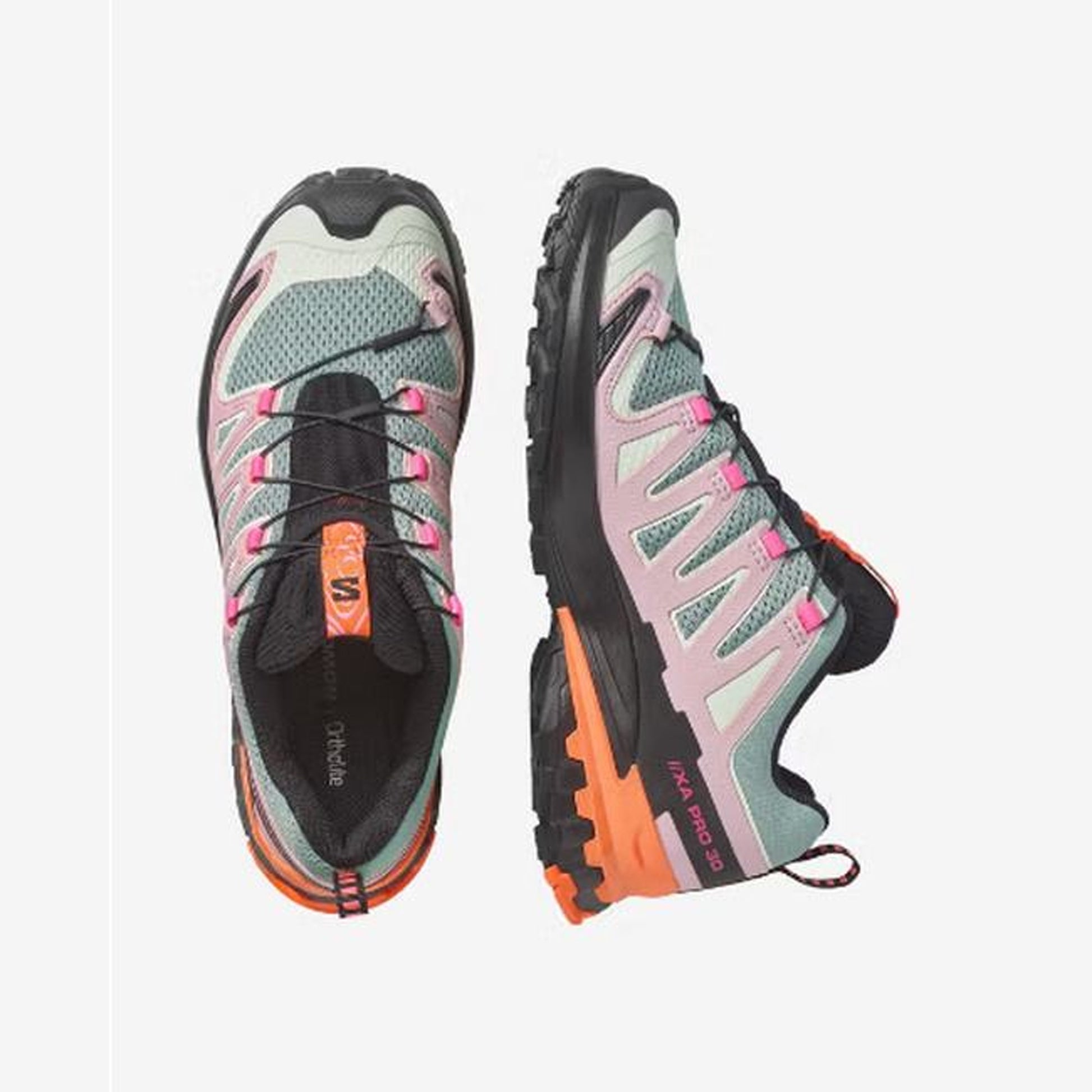 Salomon XA Pro 3D V9 Storm Men - top or pair view - Pink