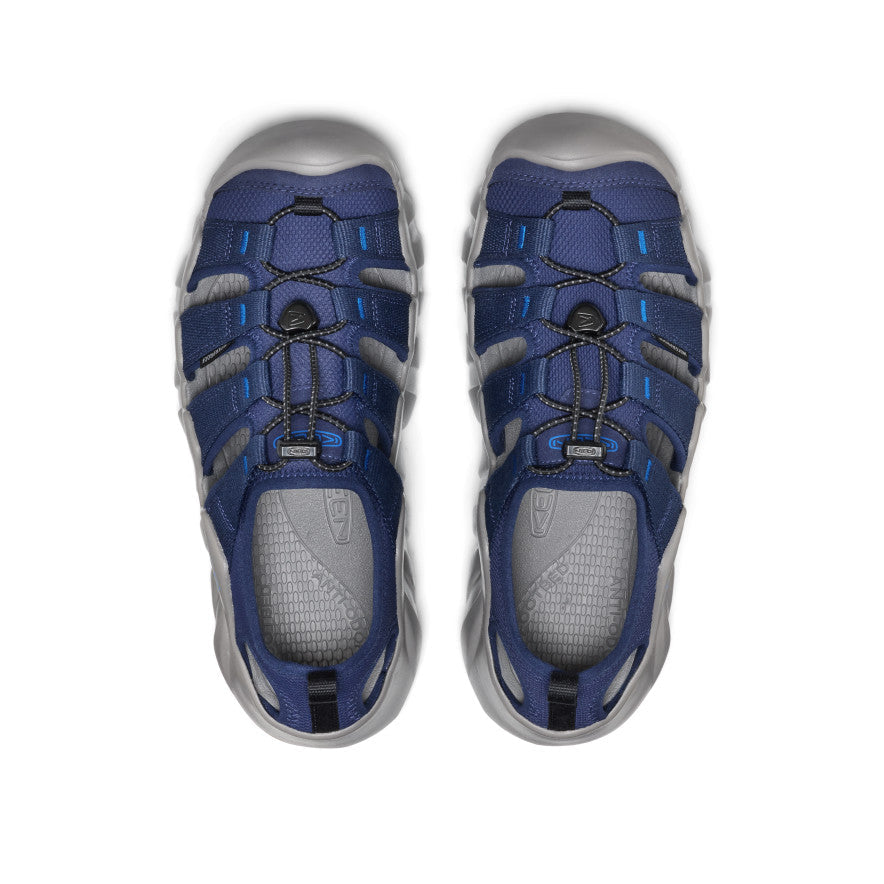 KEEN Hyperport H2 Sandal Men product view 4 — Naval Academy/Steel Grey