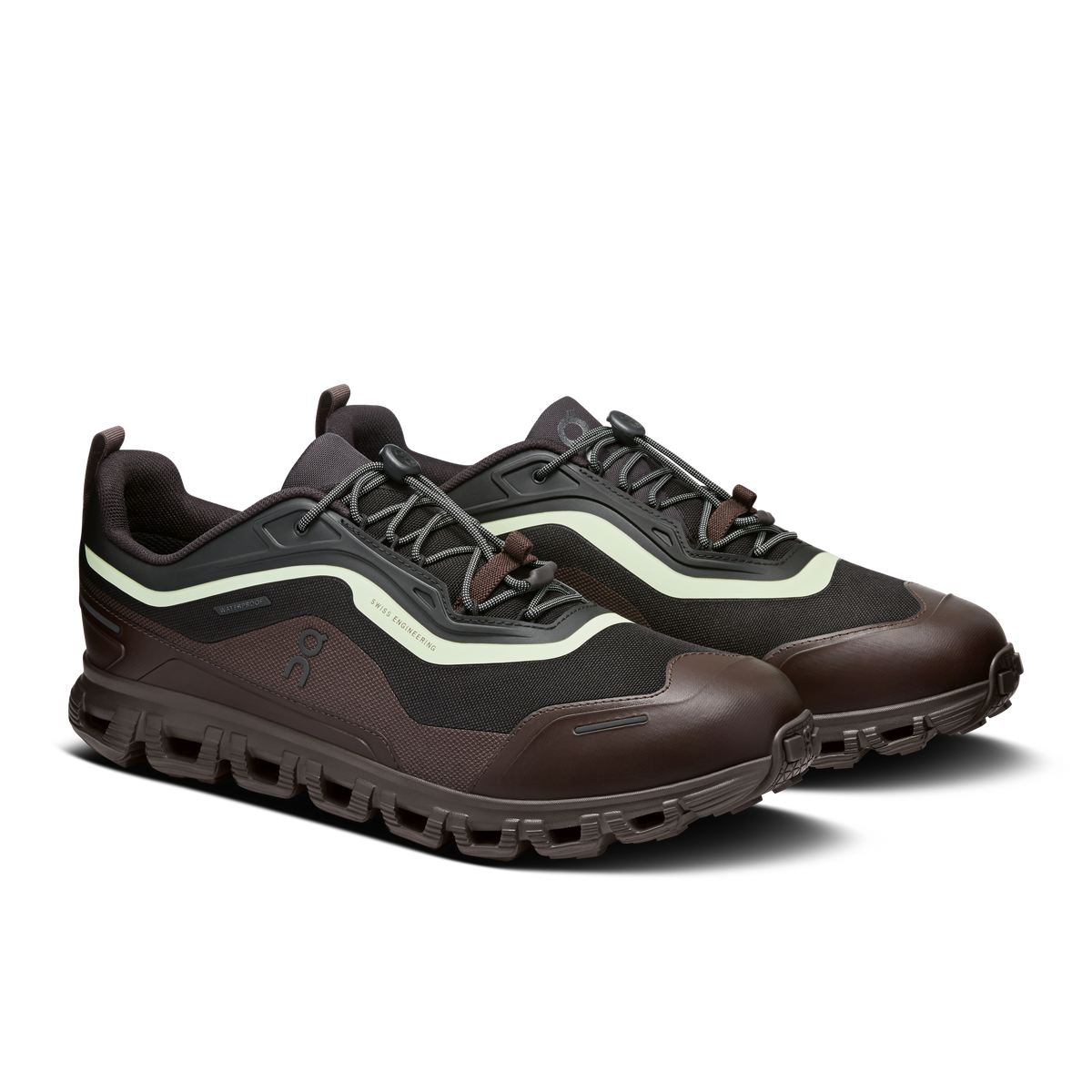 On Cloud 6 Geo Waterproof Men product view 6 — Black | Lima