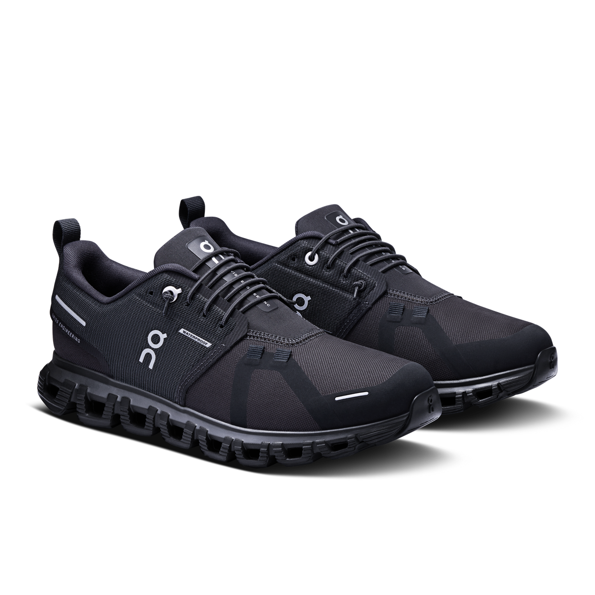 On Cloud 6 Waterproof Women product view 6 — Black | Black
