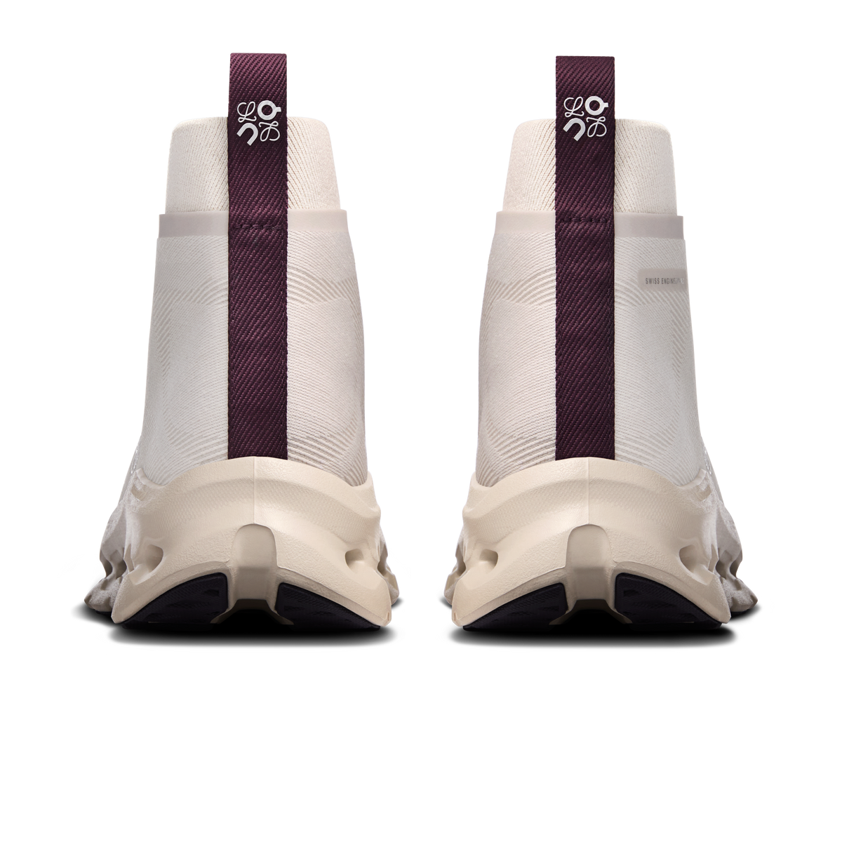 On Cloudtilt Hi LOEWE Women product view 5 — Sand | Oatmeal | Plum