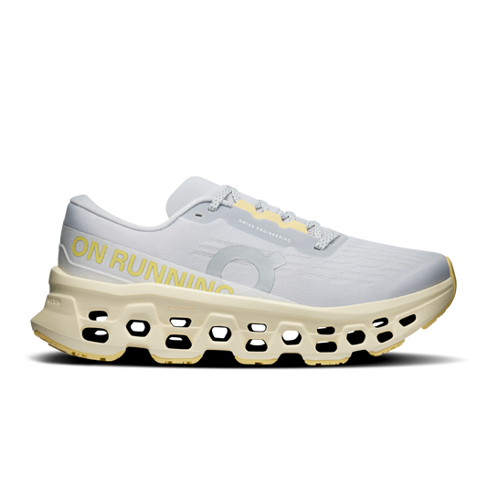 On Cloudmonster 3 Women product view 1 — Glacier | Pollen