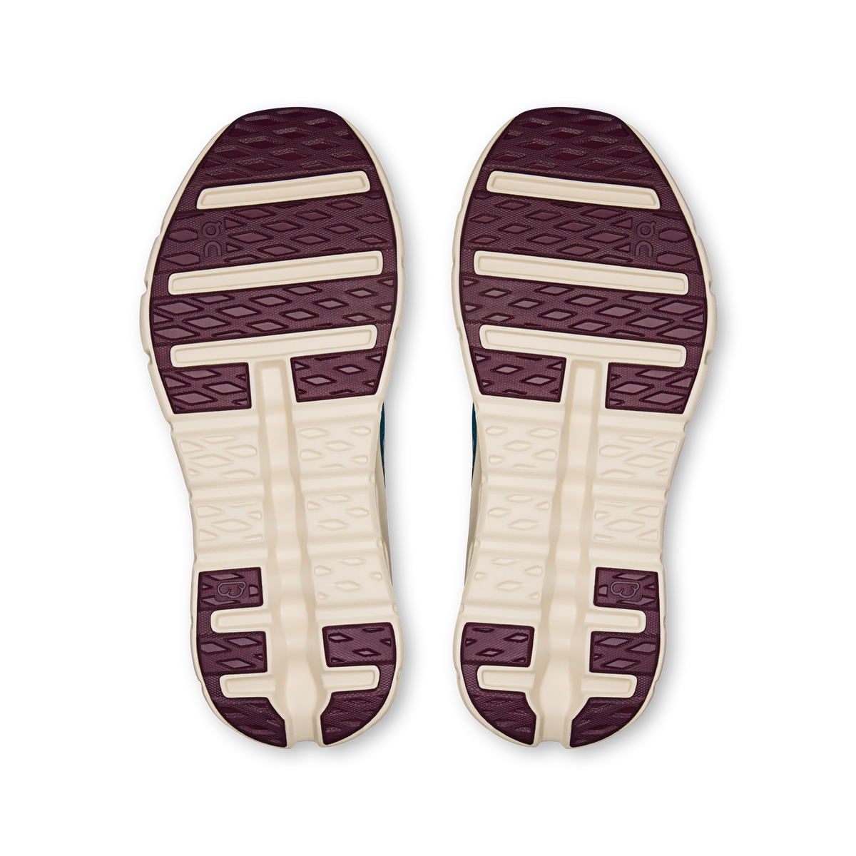 On Cloudtilt Hi LOEWE Women product view 3 — Teal | Oatmeal | Burgundy