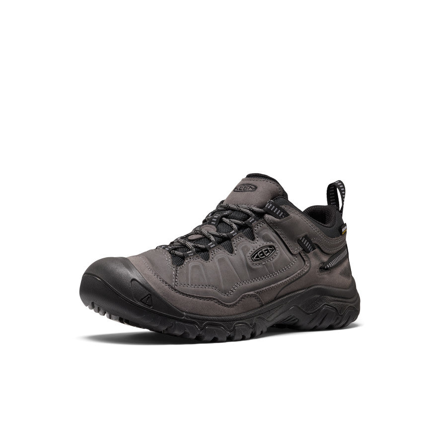 KEEN Targhee IV Waterproof Hiking Shoe Men product view 3 — Magnet/Black