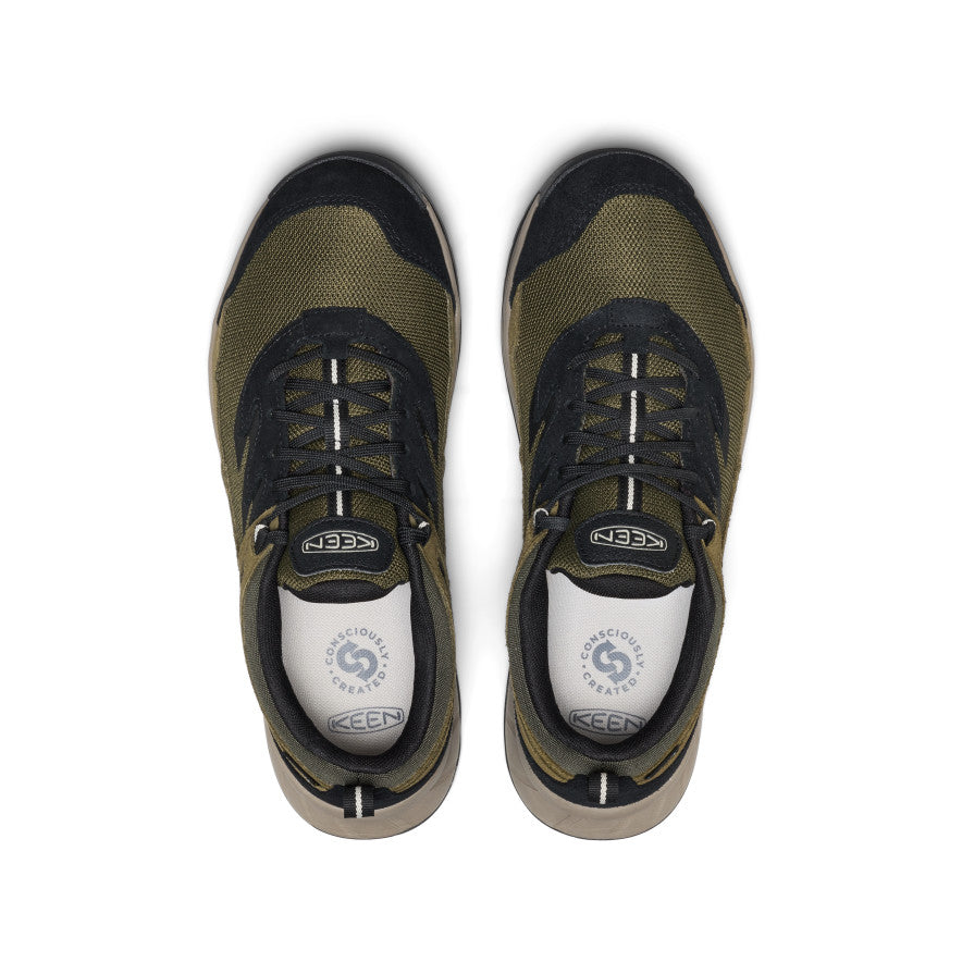 KEEN Hightrail Waterproof Hiking Shoe Men product view 4 — Forest Night/Dark Olive