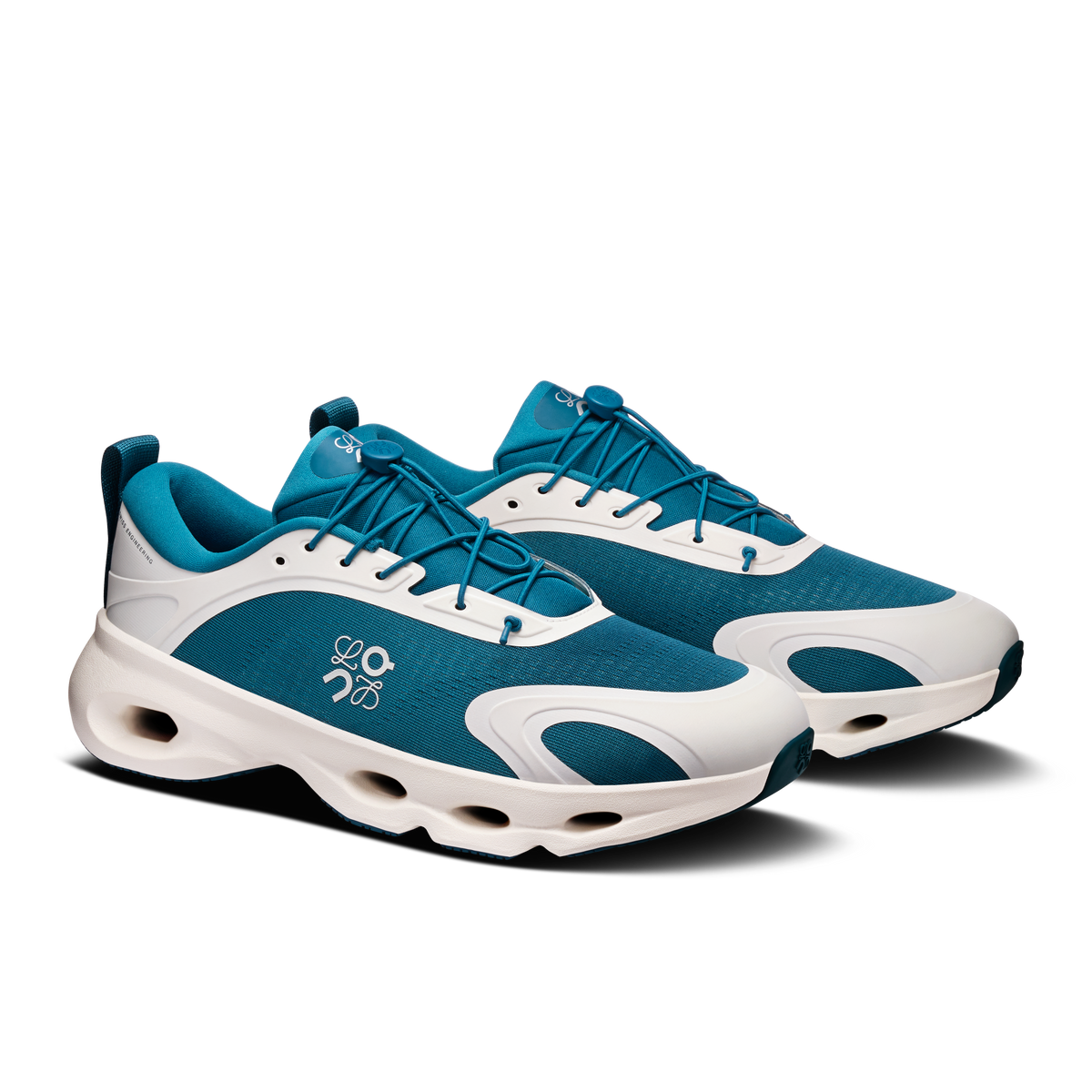 On Cloudsolo LOEWE Men product view 6 — Teal | Eggshell