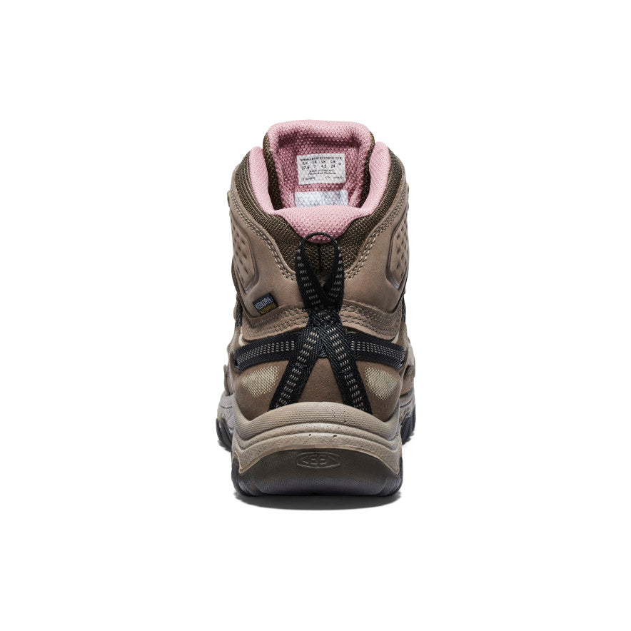 KEEN Targhee IV Waterproof Hiking Boot Women product view 5 — Brindle/Nostalgia Rose