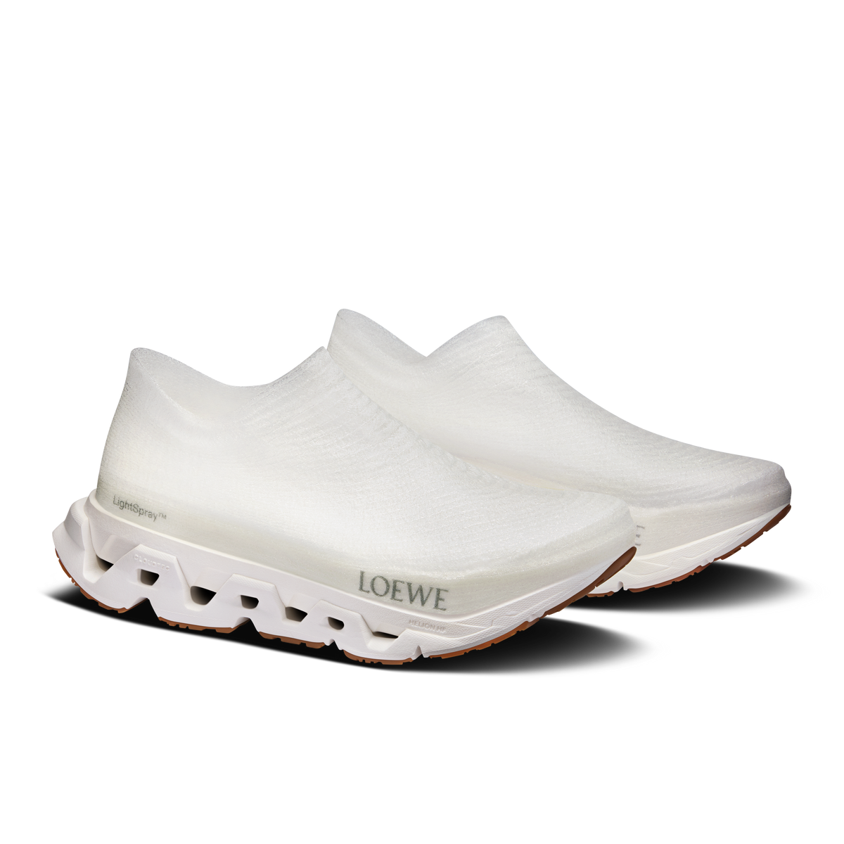 On LightSpray Cloudmonster LOEWE product view 6 — White