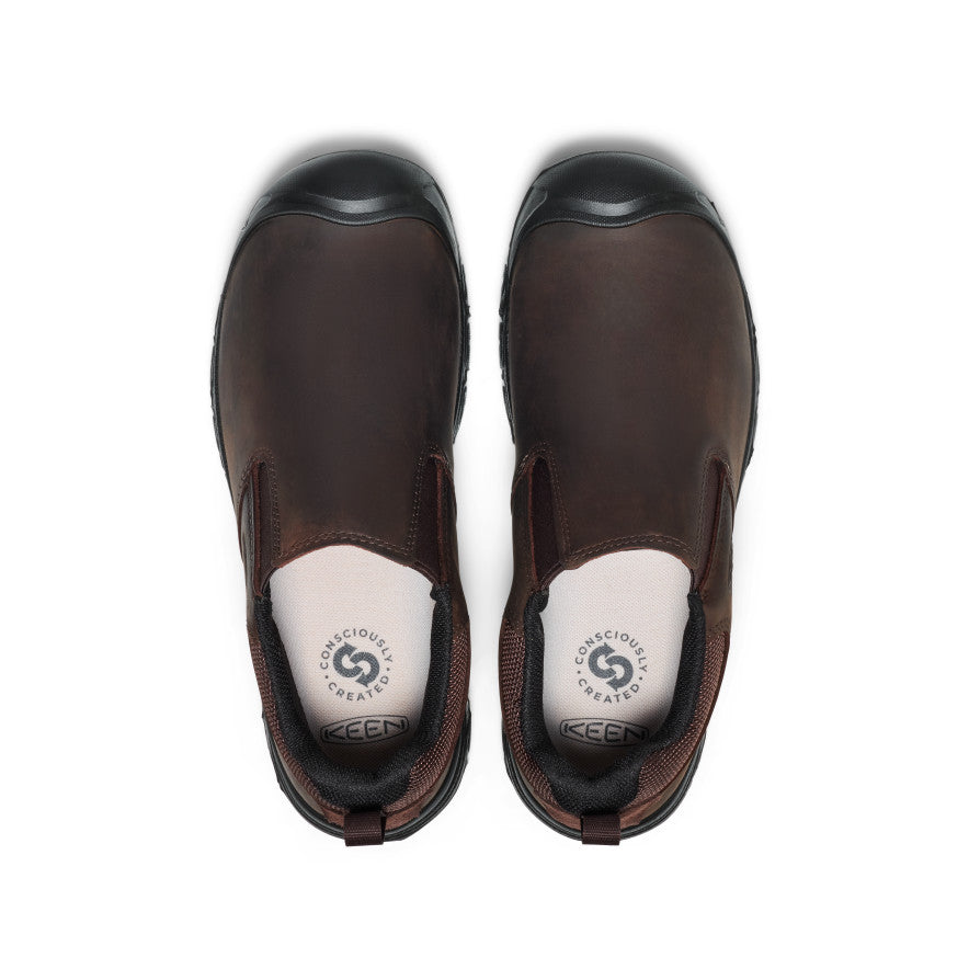 KEEN Targhee IV Slip-On Men product view 4 — Java/Black