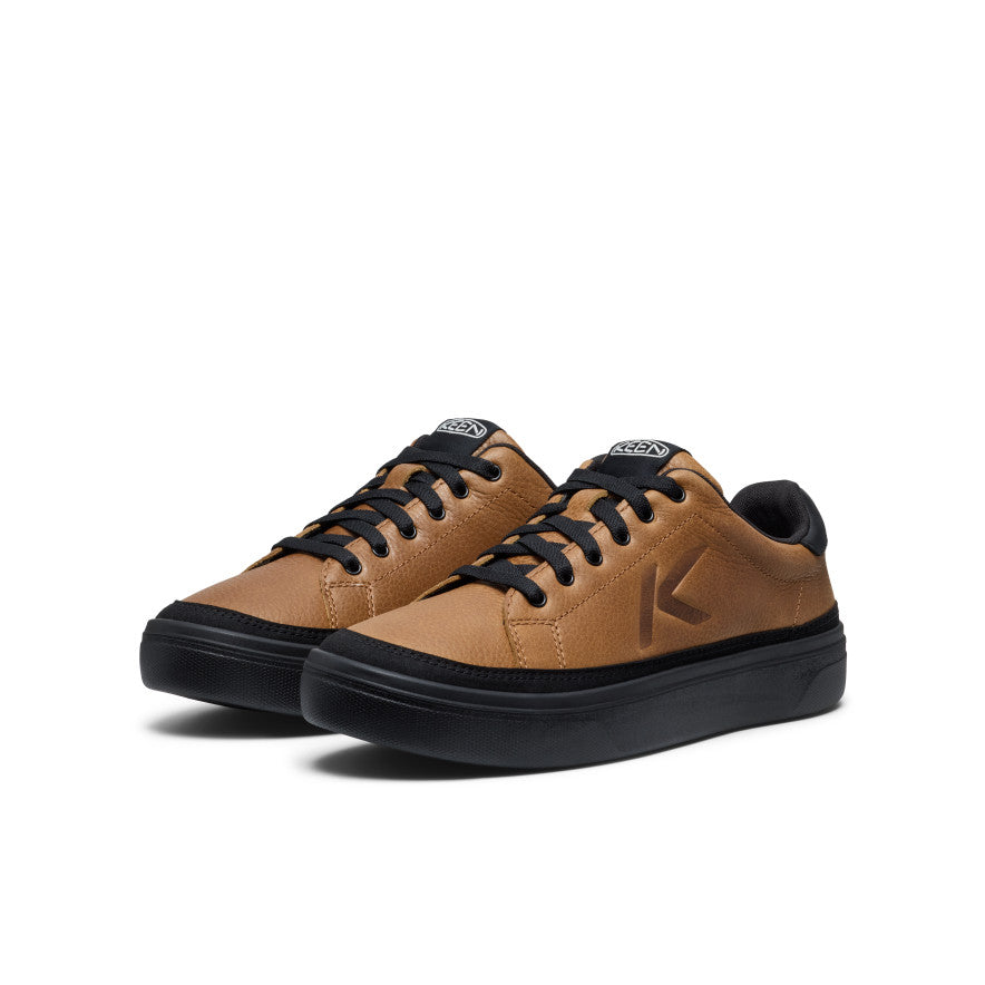 KEEN KM1 Leather Sneaker Men product view 2 — Bison/Black