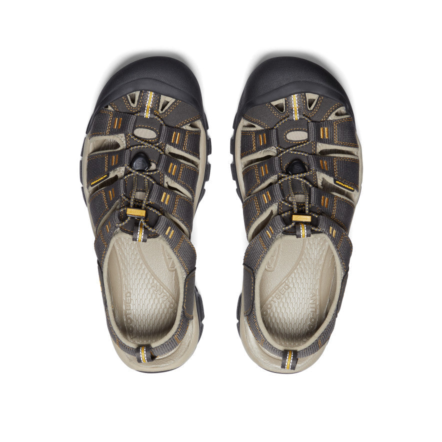 KEEN Newport H2 Sandal Men product view 4 — Raven/Aluminum