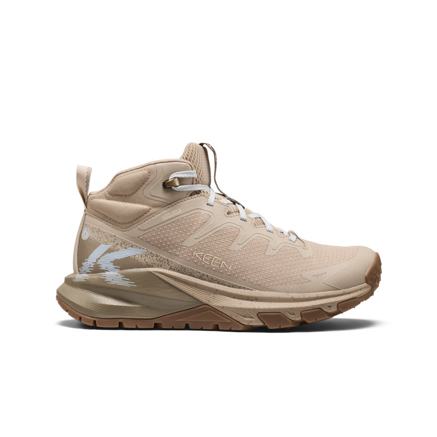 KEEN Targhee Apex Waterproof Hiking Boot Women product view 1 — Plaza Taupe/Skyway