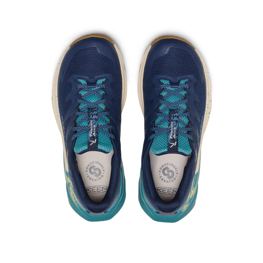KEEN Targhee Apex Waterproof Hiking Shoe Women product view 4 — Naval Academy/Brittany Blue
