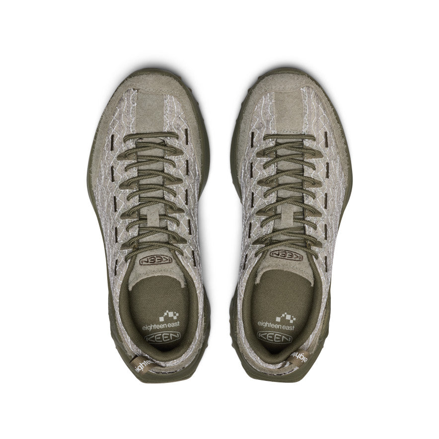 KEEN Jasper Zionic 18 East Sneaker Men product view 5 — Abbey Stone/Mermaid
