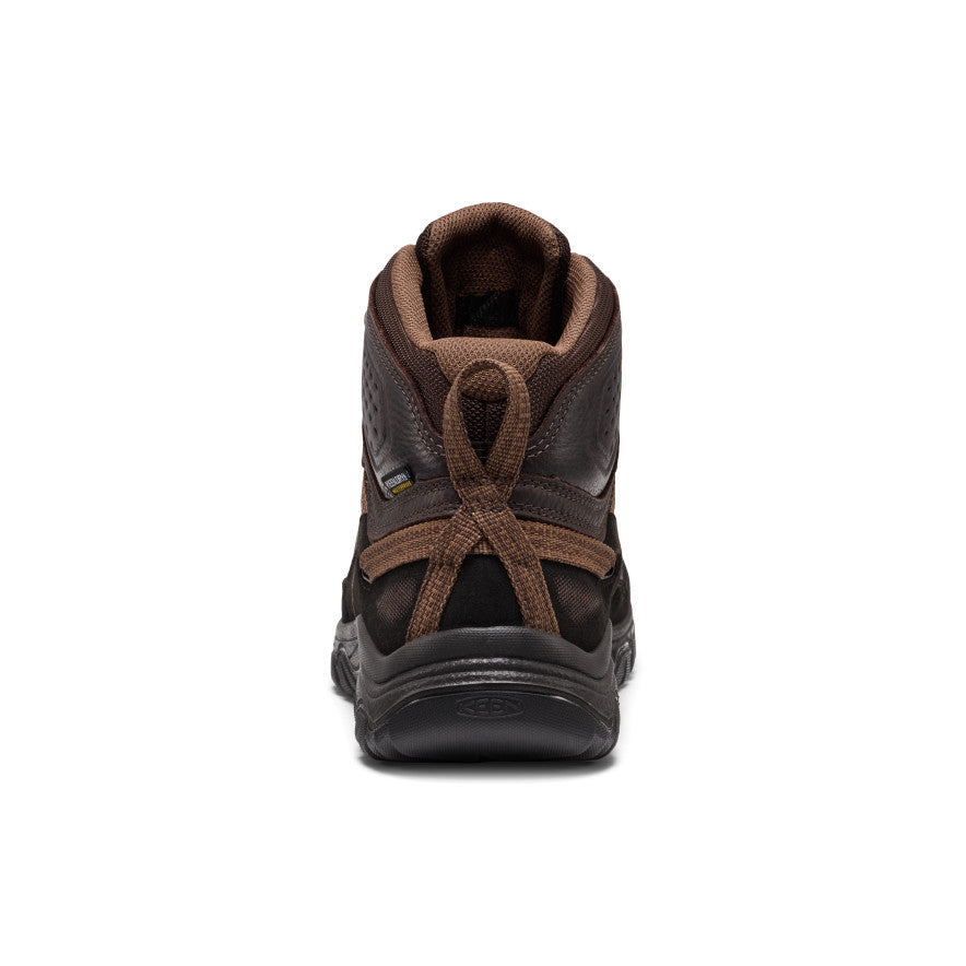 KEEN Targhee IV Waterproof Hiking Boot Men product view 5 — Tumbled Java