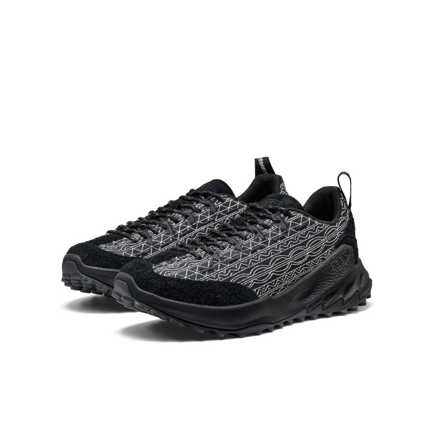 KEEN Jasper Zionic 18 East Sneaker Men product view 2 — Black/Black