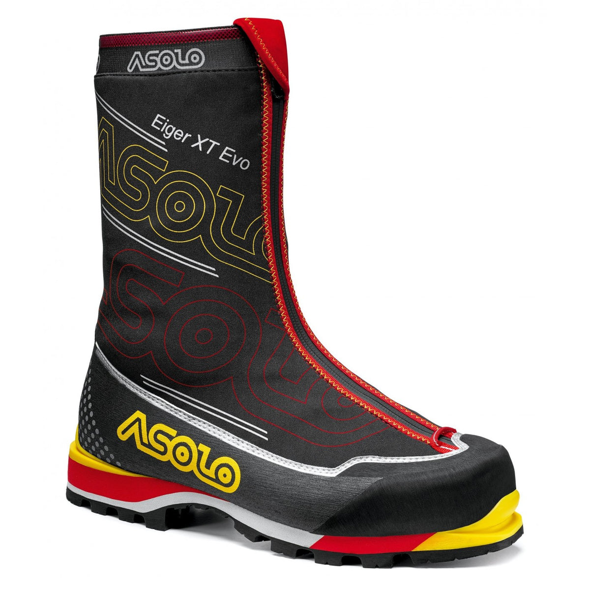 Asolo Eiger XT EVO GV – Men's product view 1 — BLACK / RED