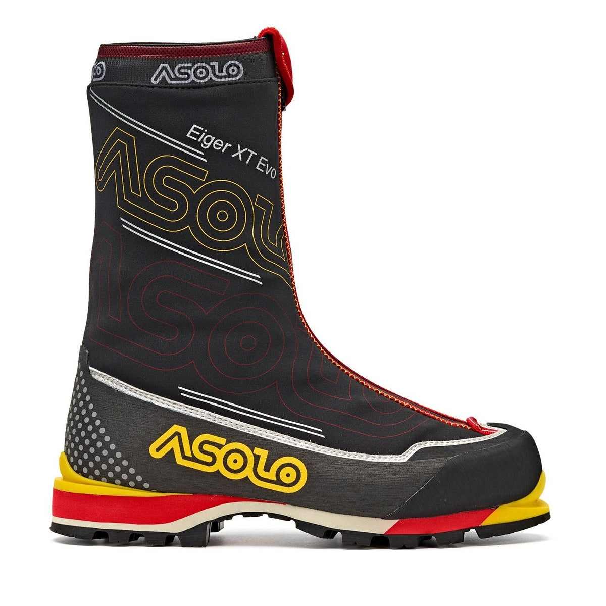 Asolo Eiger XT EVO GV – Men's product view 2 — BLACK / RED