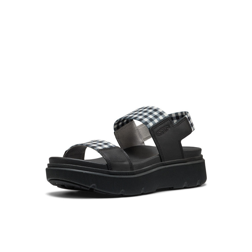 KEEN Elle Mila Backstrap Sandal Women product view 3 — Black/Multi Black