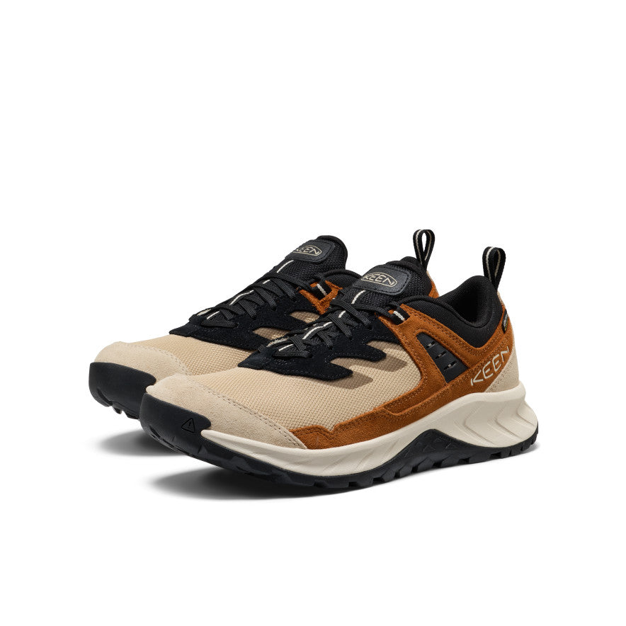 KEEN Hightrail Waterproof Hiking Shoe Men product view 2 — Safari/Roasted Pecan