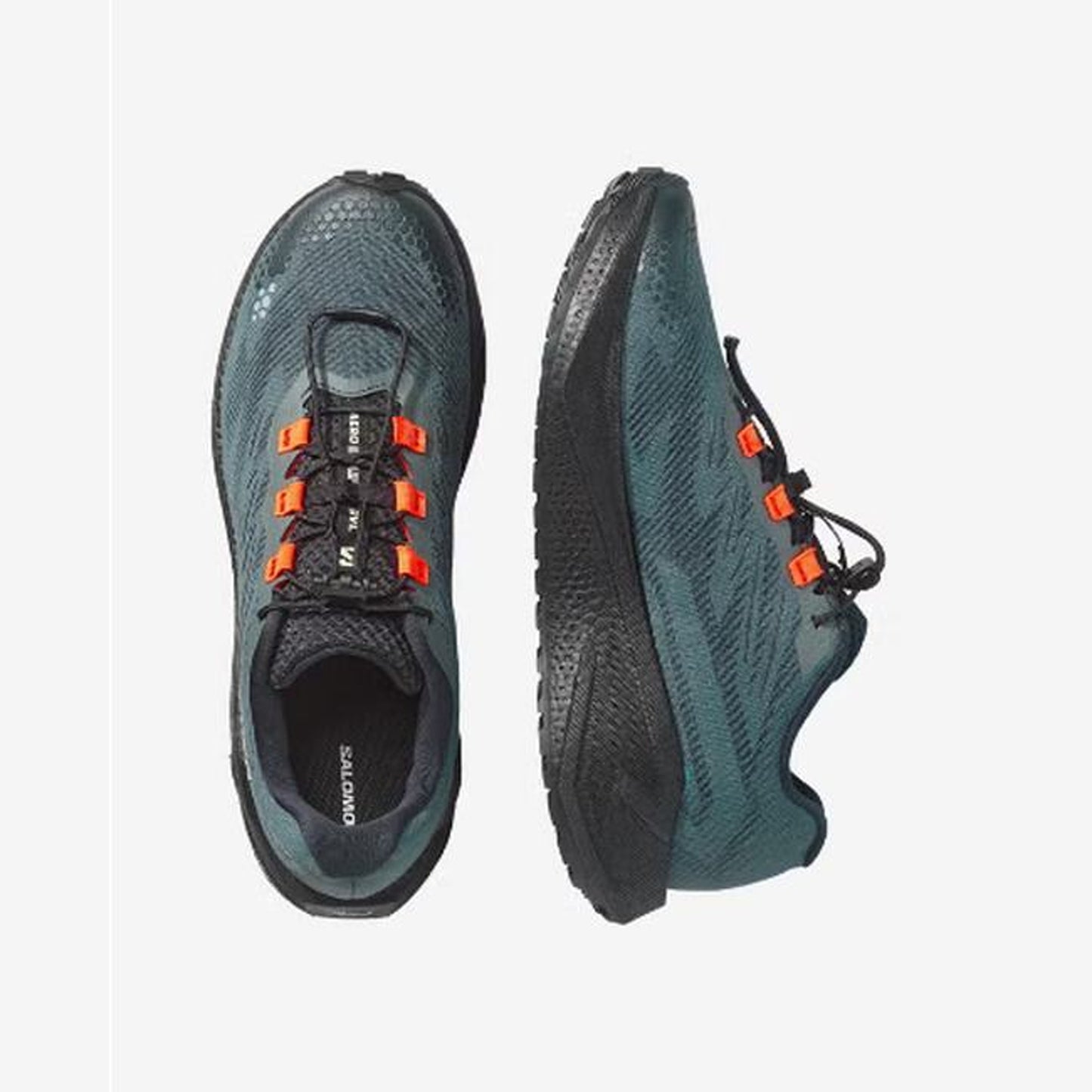 Salomon Aero Blaze 4 GRVL Women - top or pair view - Navy