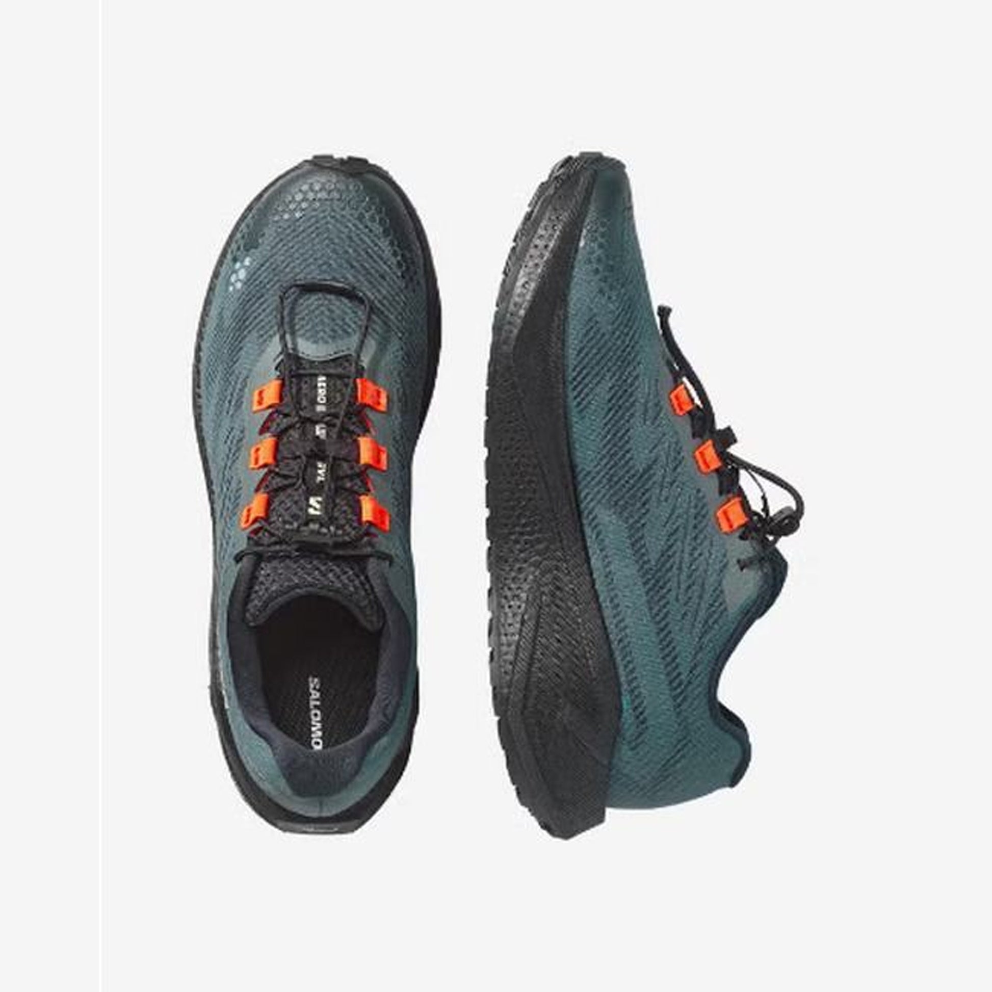 Salomon Aero Blaze 4 GRVL Women - top or pair view - Navy