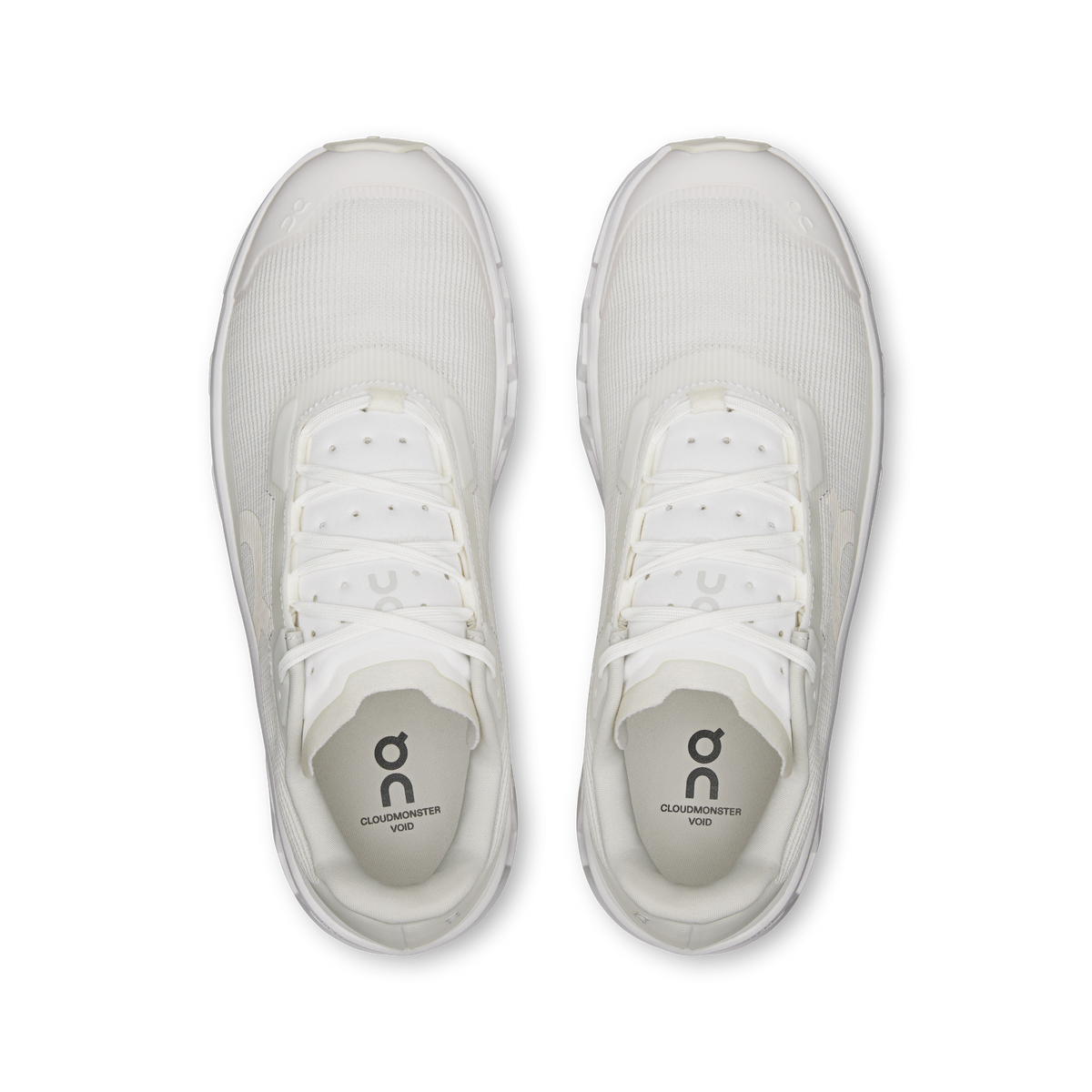 On Cloudmonster Void Women product view 2 — White | White