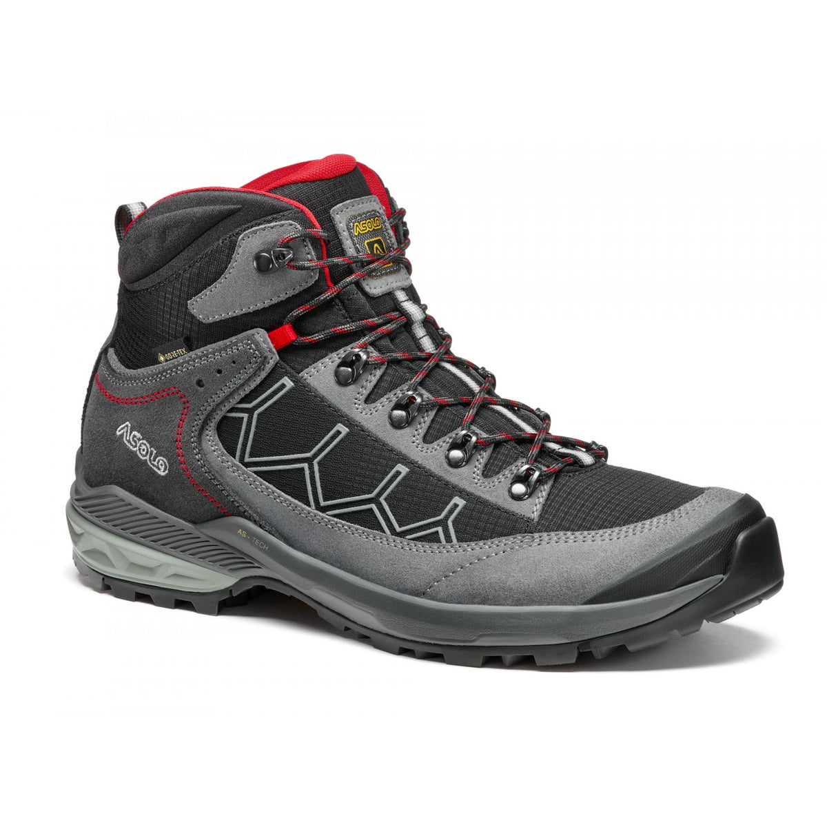 Asolo Falcon EVO GV – Men's product view 1 — GREY / BLACK