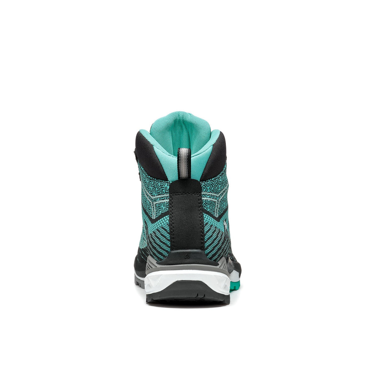Asolo Falcon EVO Jacquard GV – Women's product view 3 — BLACK / AQUA GREEN
