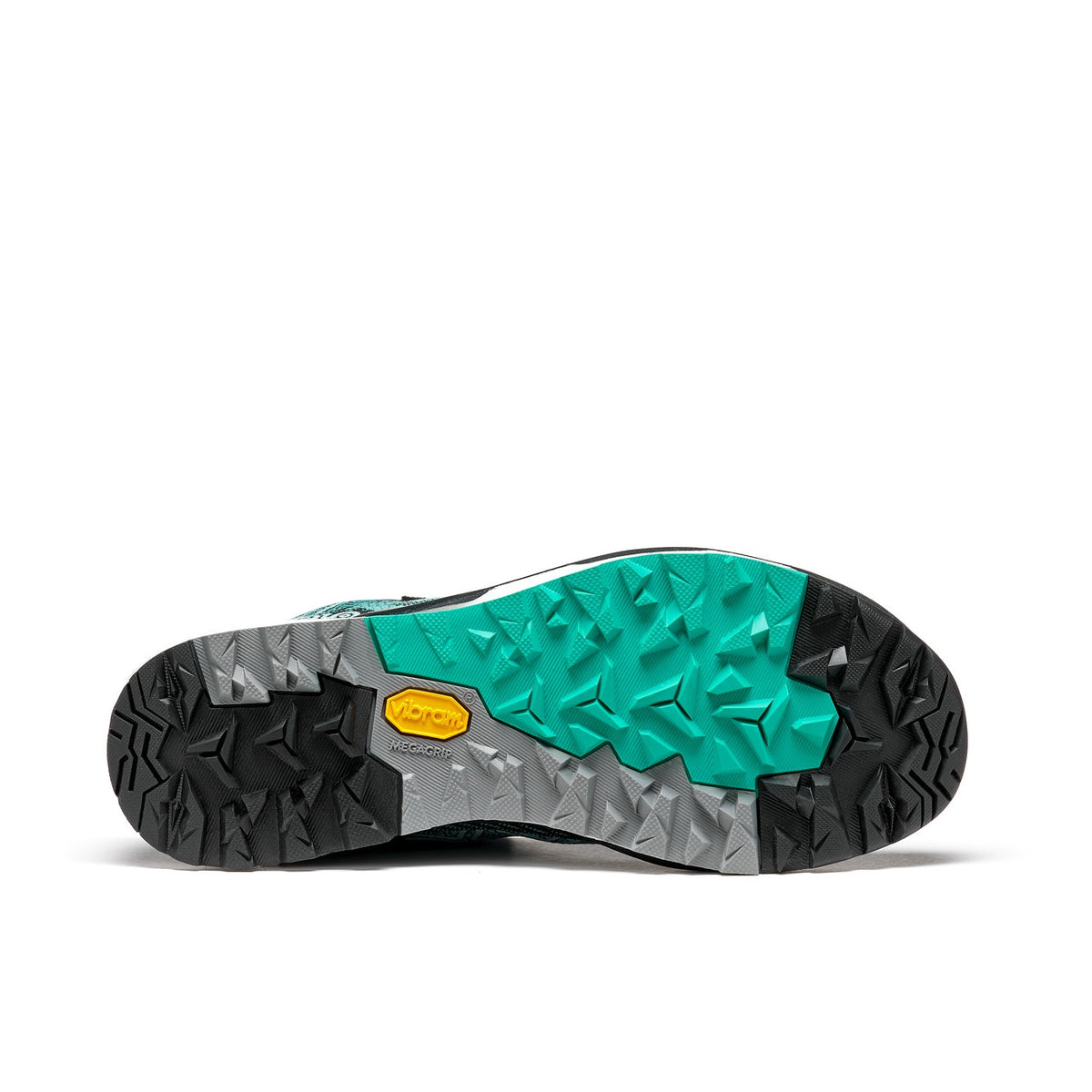 Asolo Falcon EVO Jacquard GV – Women's product view 6 — BLACK / AQUA GREEN