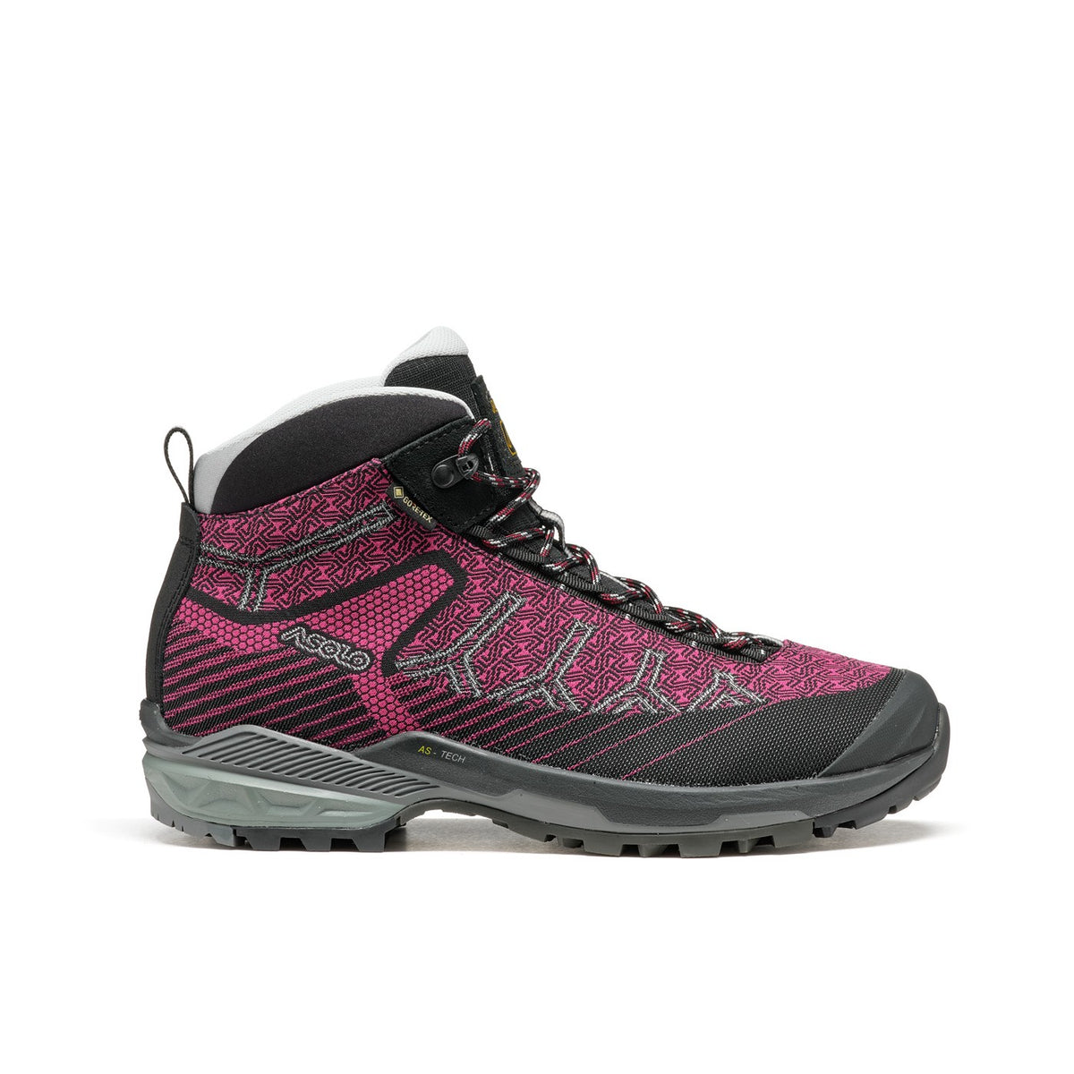 Asolo Falcon EVO Jacquard GV – Women's product view 2 — BLACK / MAGENTA