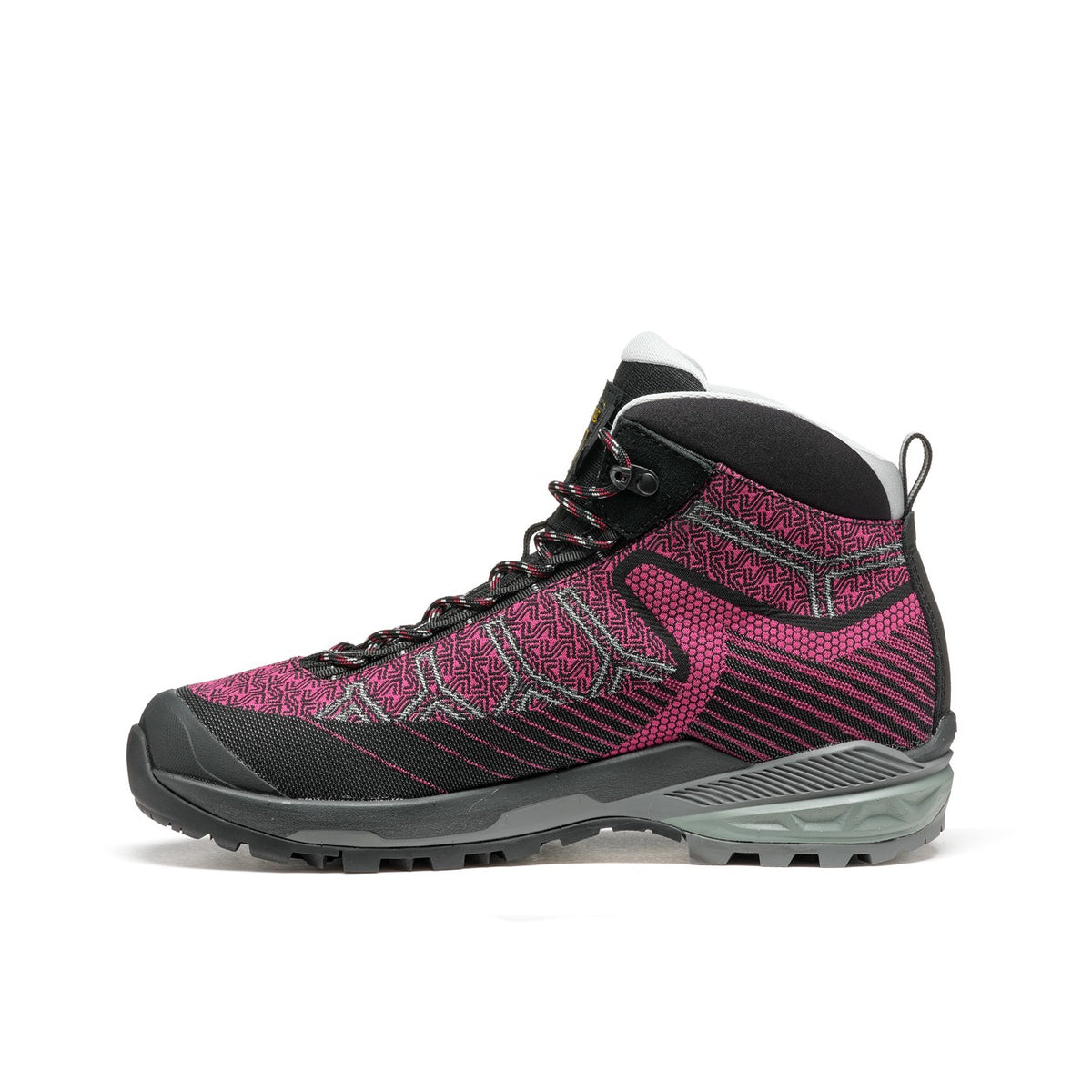 Asolo Falcon EVO Jacquard GV – Women's product view 3 — BLACK / MAGENTA