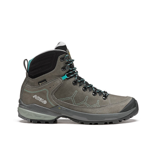 Asolo Falcon EVO NBK Bunion Fit – Women's product view 2 — GRAPHITE / AQUA GREEN