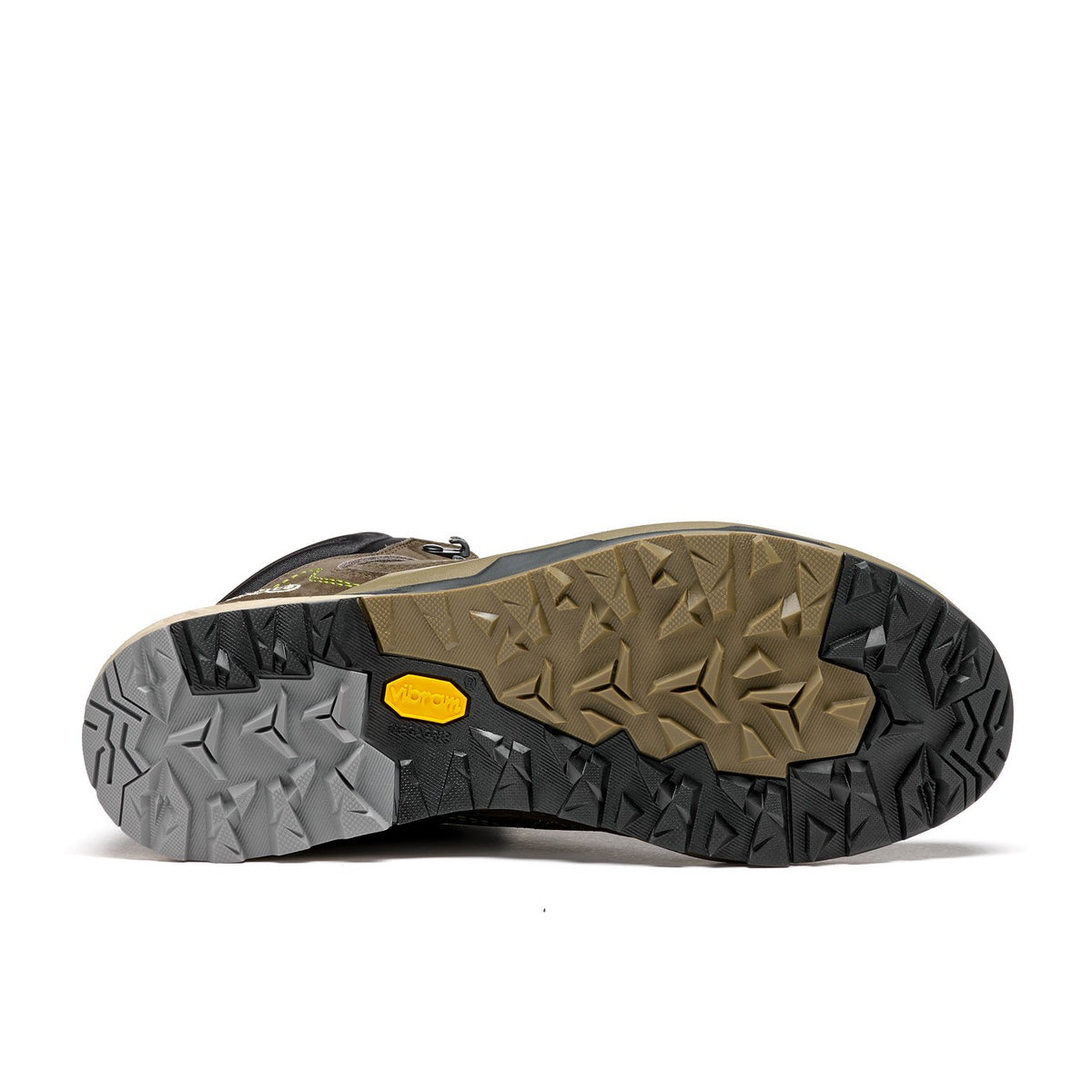 Asolo Falcon EVO NBK Wide Fit – Men's product view 6 — DARK BROWN / LIME