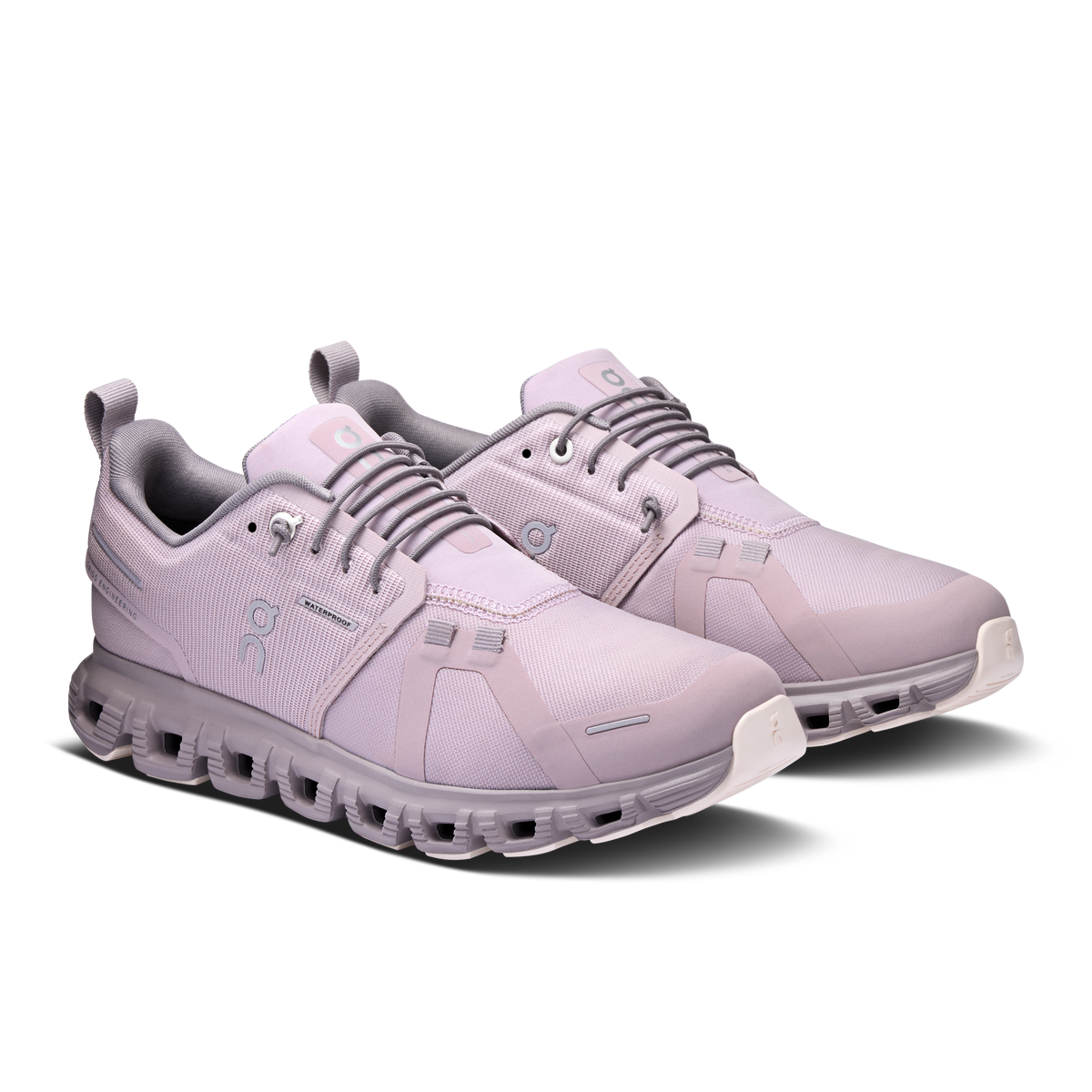 On Cloud 6 Waterproof Women product view 6 — Mauve | Zinc