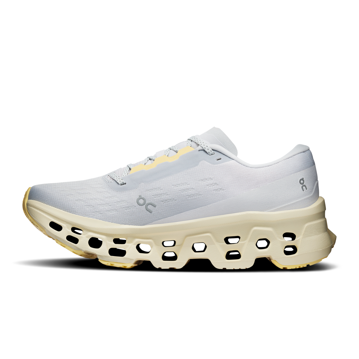 On Cloudmonster 3 Women product view 4 — Glacier | Pollen
